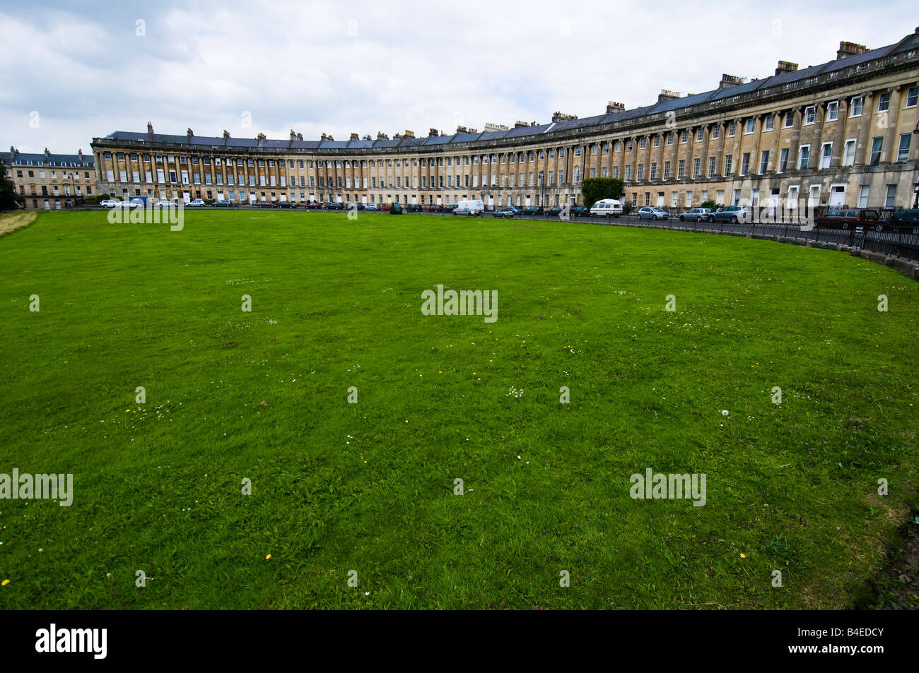 Le Royal Crescent Bath Angleterre Royaume-Uni Banque D'Images