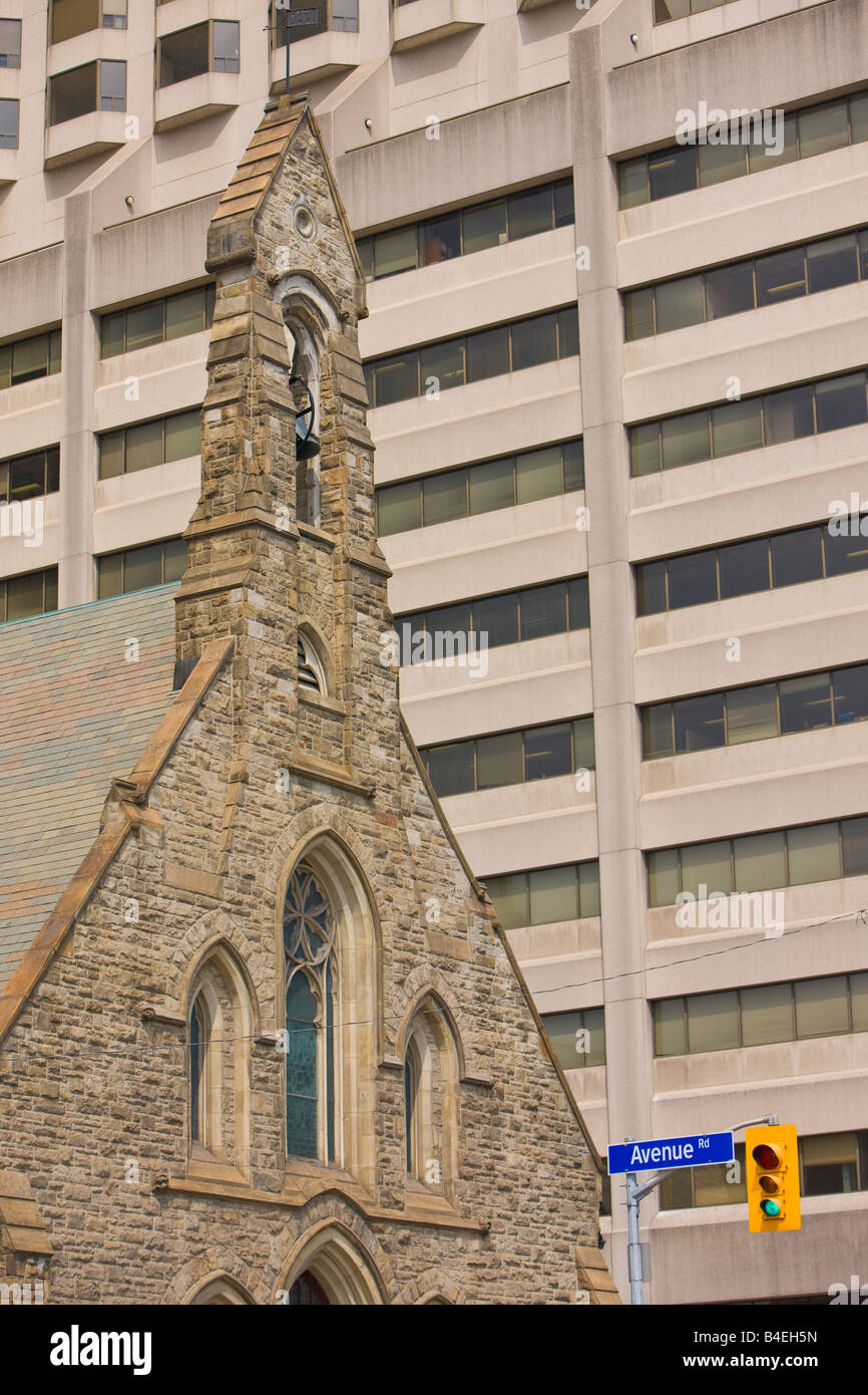L'église du Rédempteur (1878-1879) au centre-ville de Toronto, Ontario, Canada. Banque D'Images