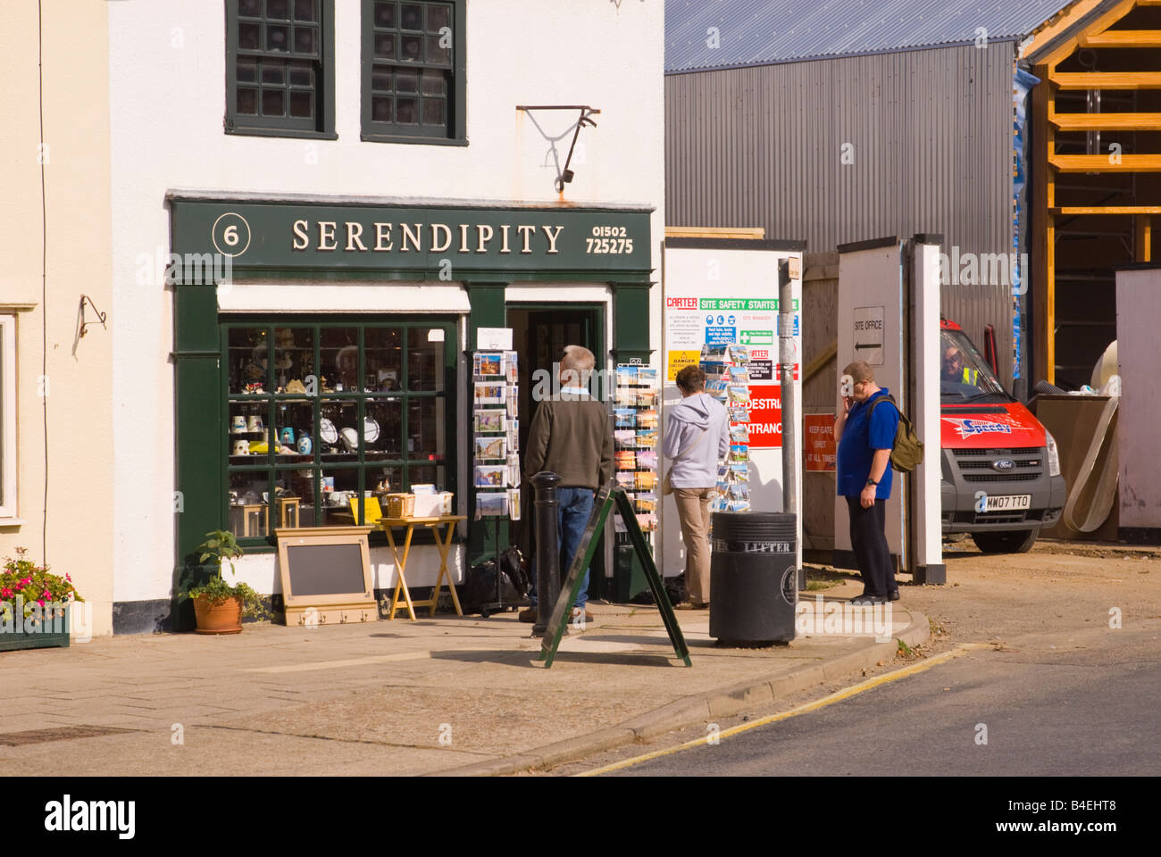 Le Serendipity atelier d'artisanat à Southwold, Suffolk, UK Banque D'Images