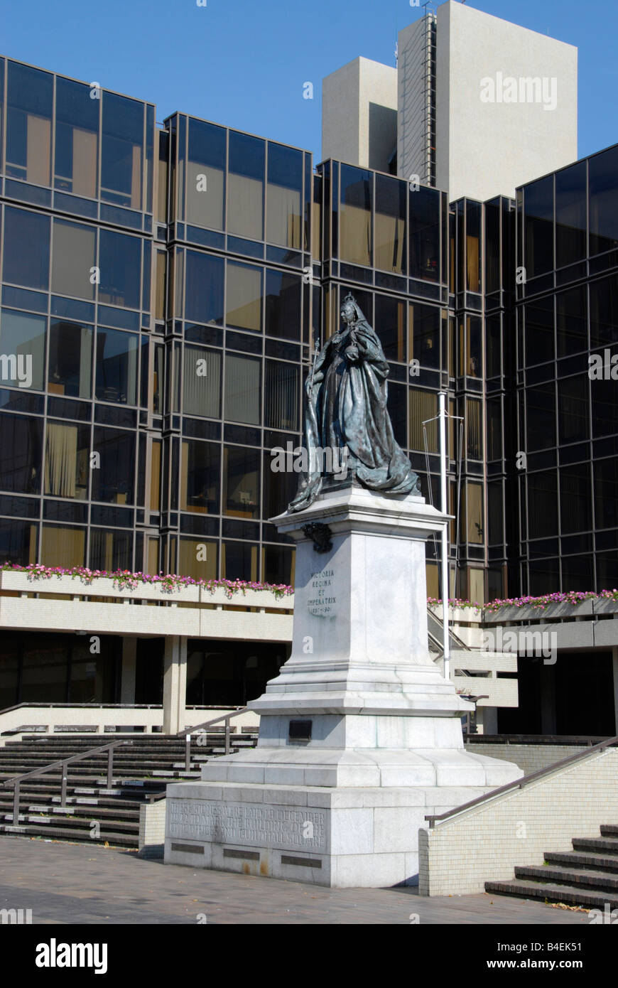 Des bureaux municipaux Guildhall Square Portsmouth Hampshire Angleterre Banque D'Images