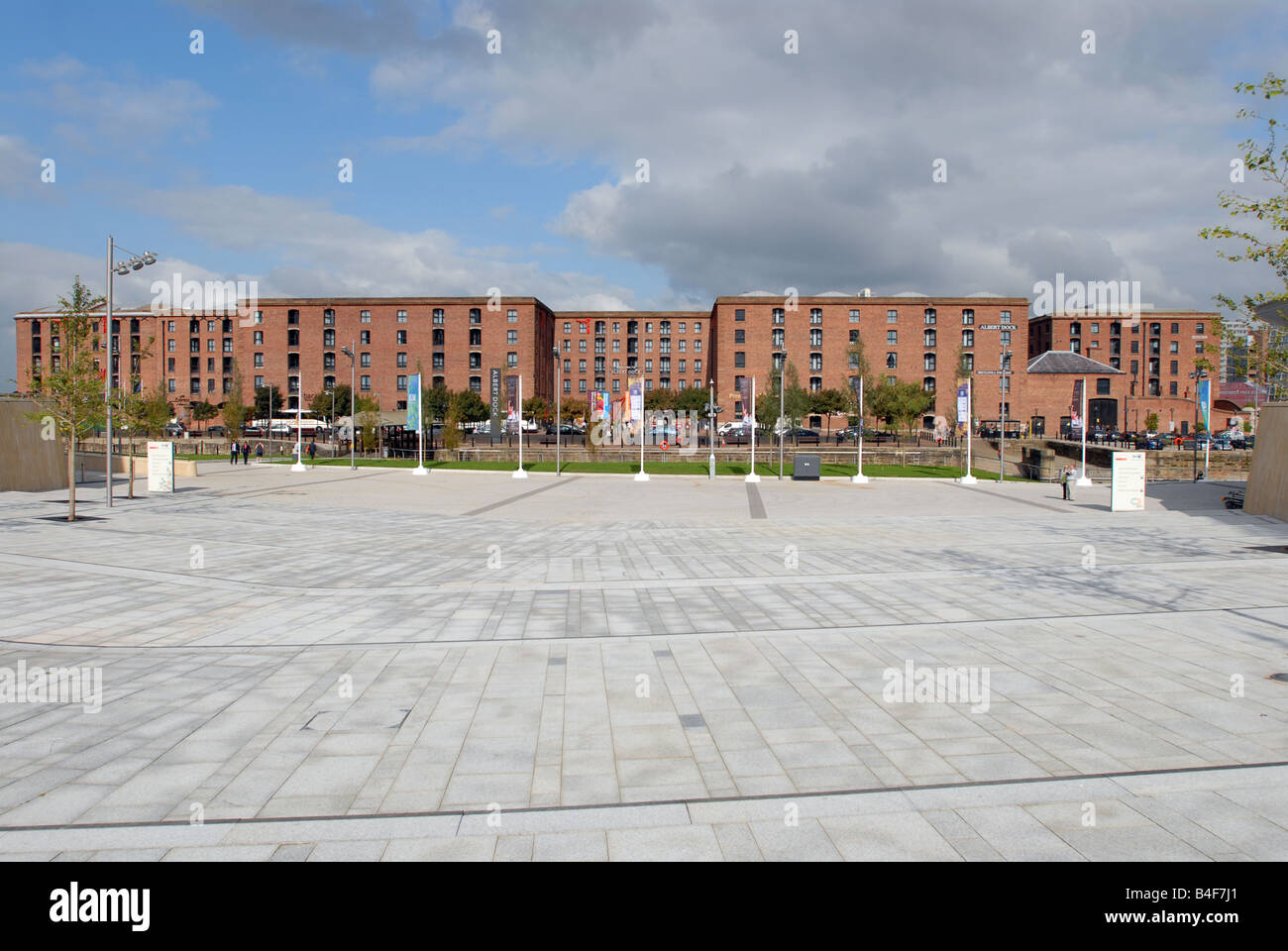 Albert Dock Liverpool angleterre River Mersey side Banque D'Images