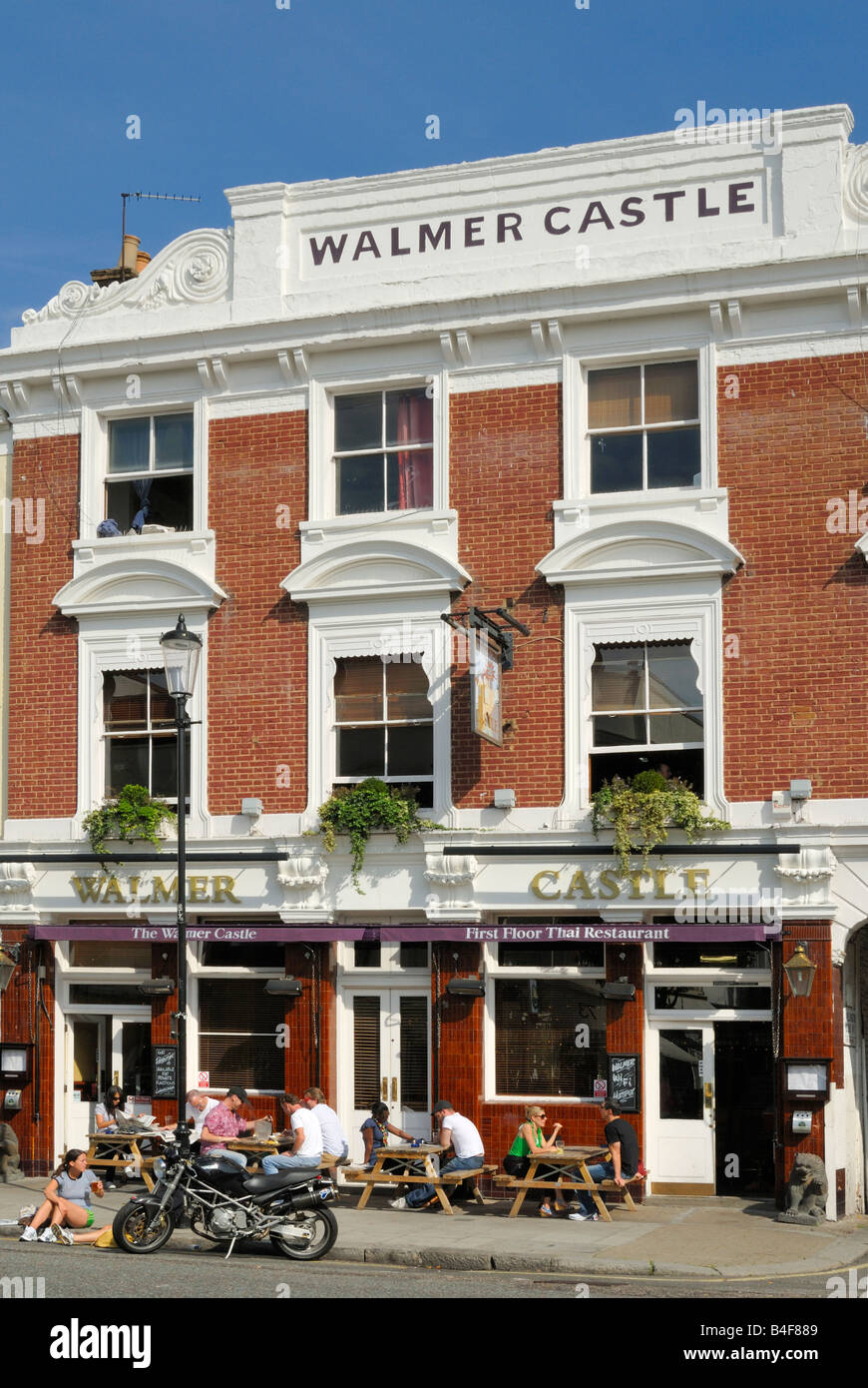 Walmer Castle pub, Notting Hill Banque D'Images