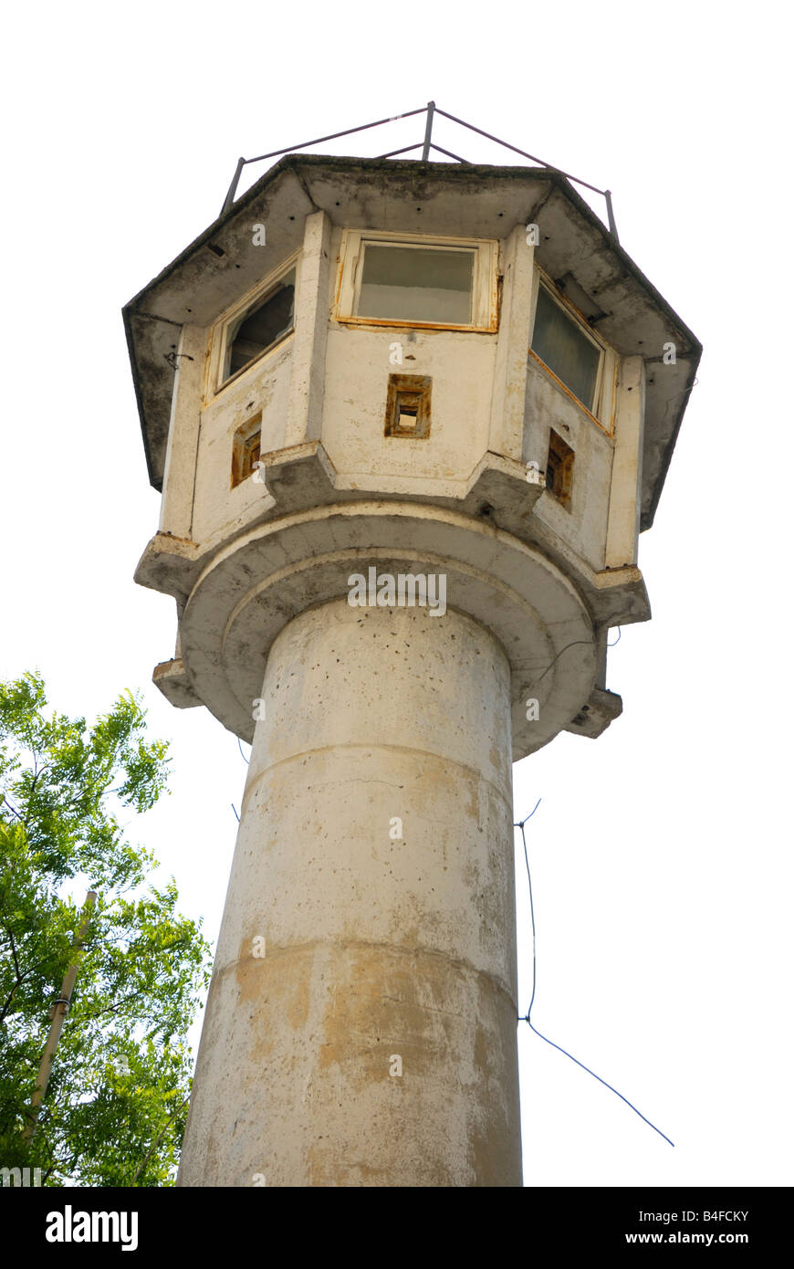 Tour d'observation sur la rue Erna-Berger Strasse, Berlin, Allemagne Banque D'Images