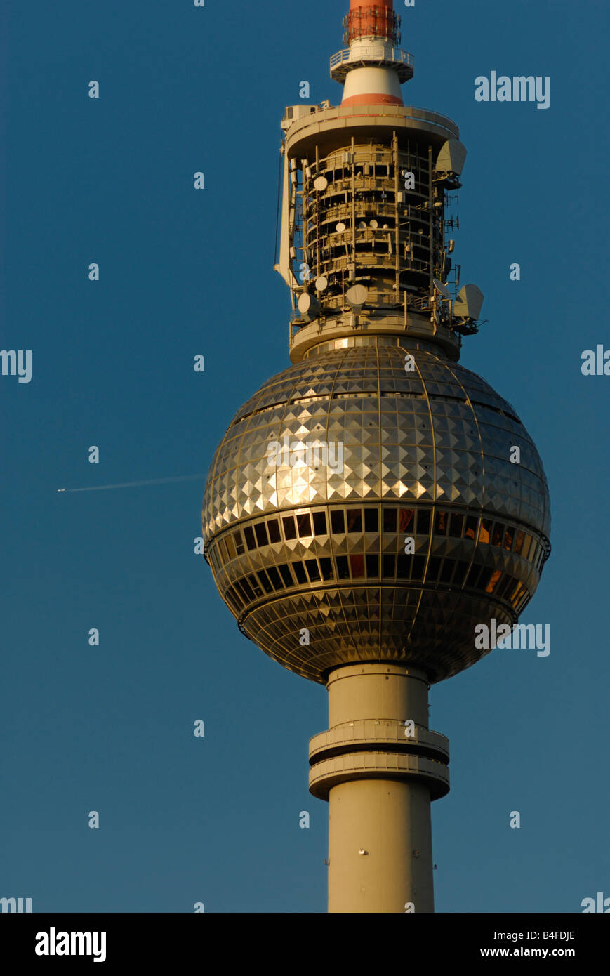 Fernsehturm Berlin 'Tour de télévision", Berlin, Allemagne Banque D'Images
