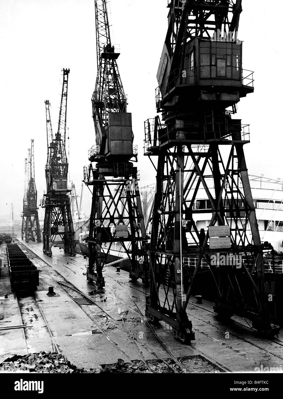 Chantier naval Shieldhall Glasgow Clydeside Banque D'Images