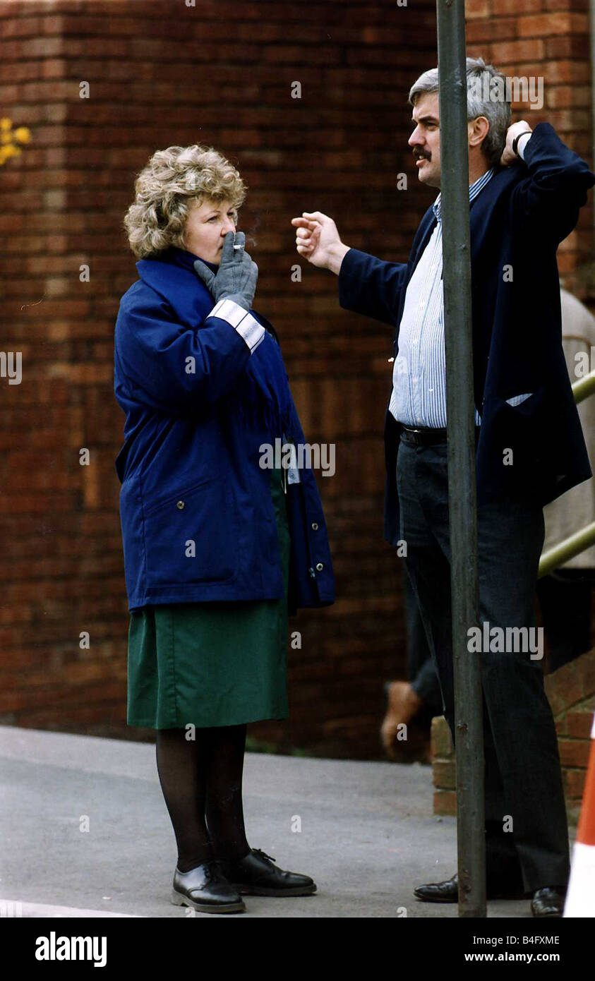 Brenda Fricker actrice étoiles dans la fiction TV Mirrorpix IARD Banque D'Images