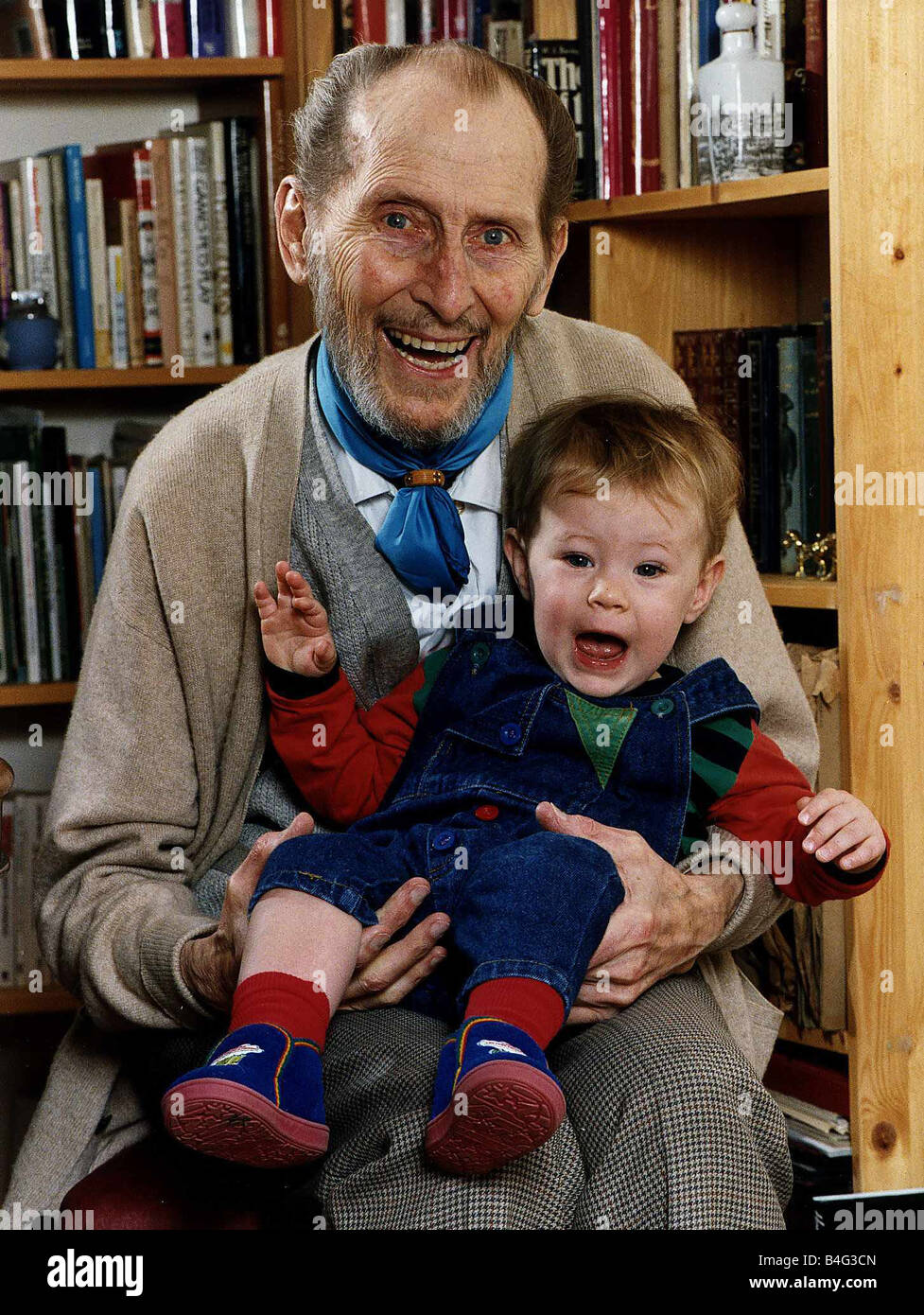 L'acteur Peter Cushing Banque D'Images