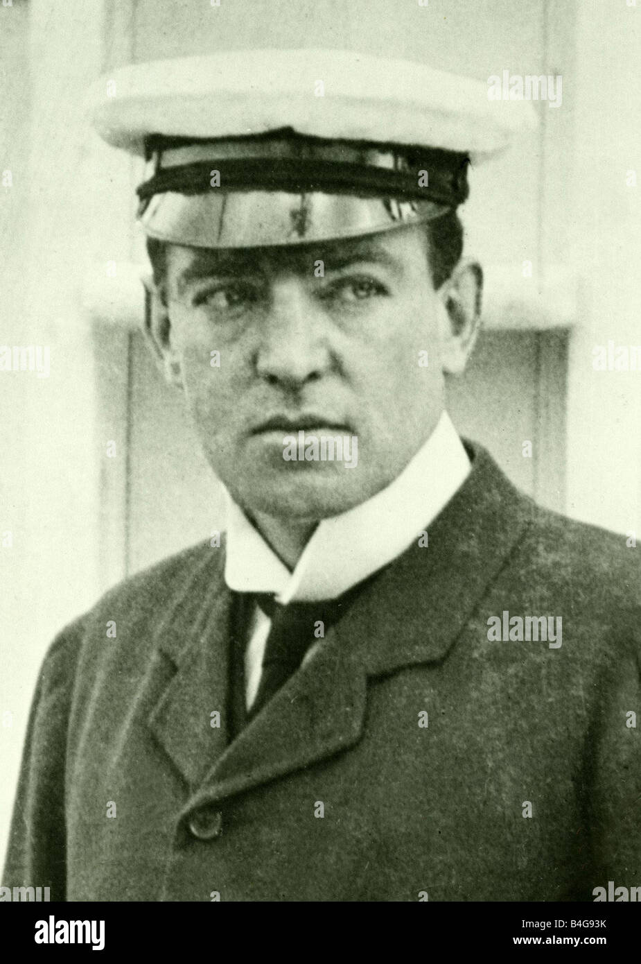 Sir Ernest Shackleton Juillet 1907 Banque D'Images