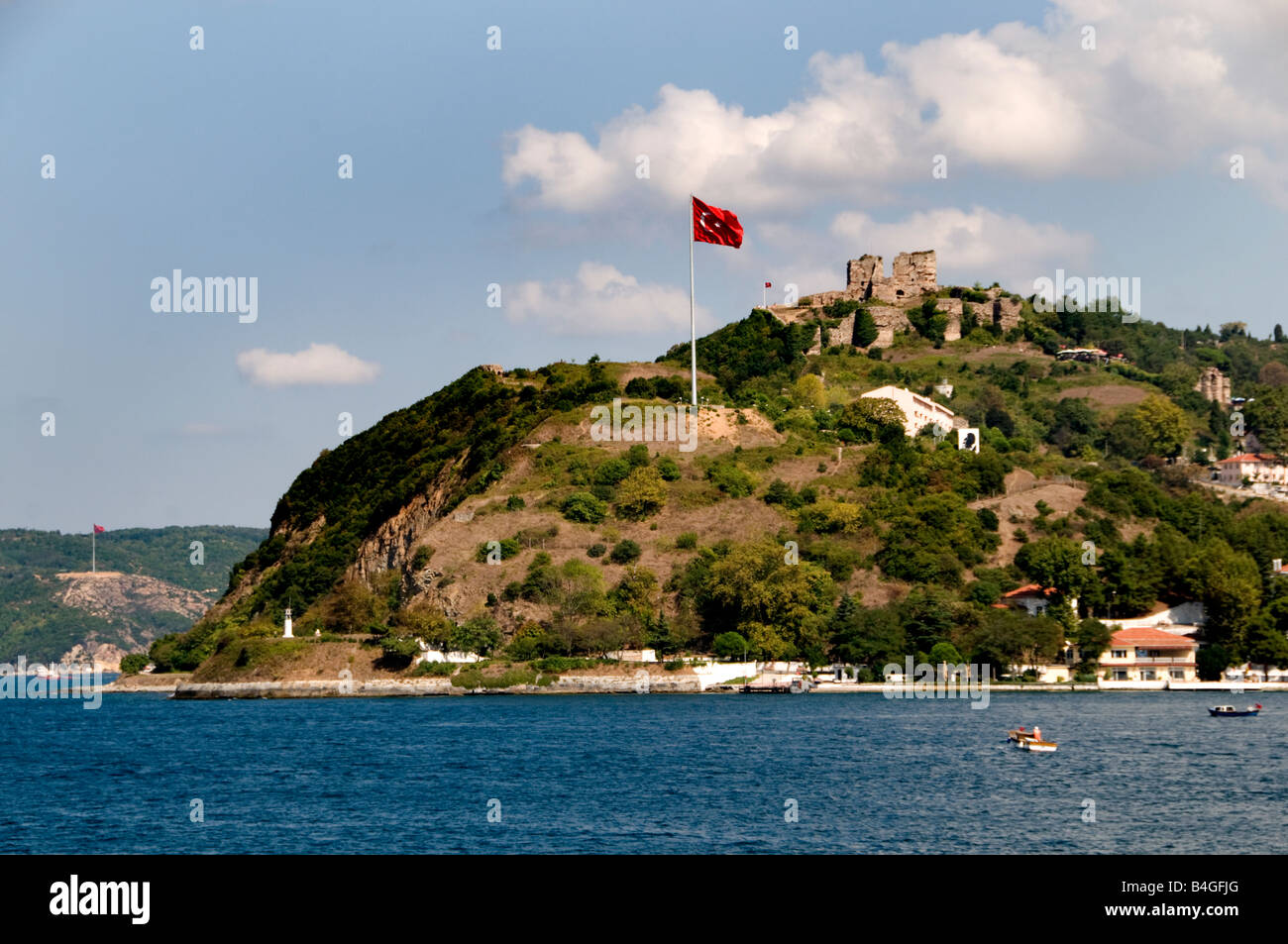 Bosphorusat Anadolu Kavagi Istanbul Turquie mer noire Banque D'Images