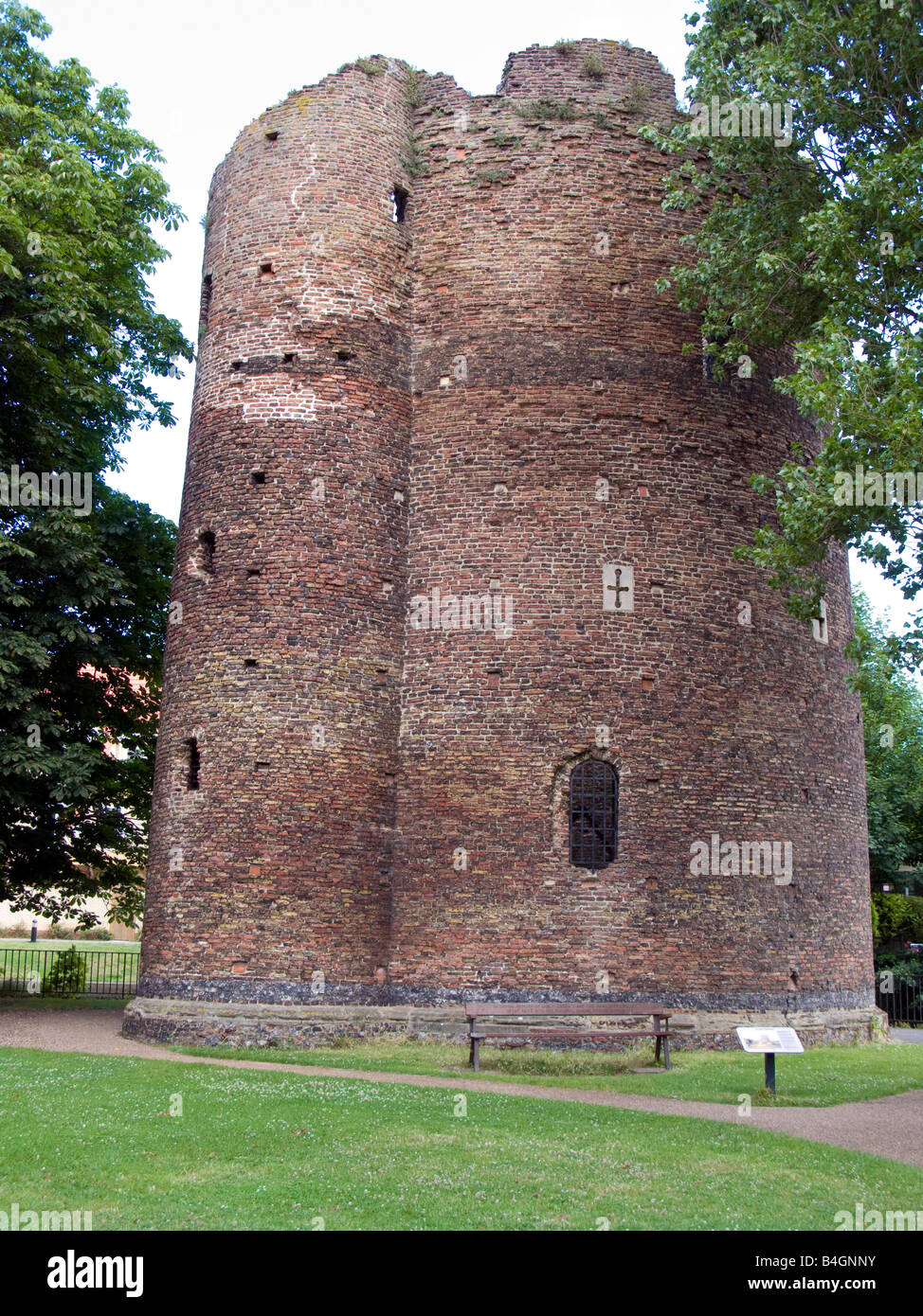 Le Cow Tower, Norwich, Angleterre Banque D'Images