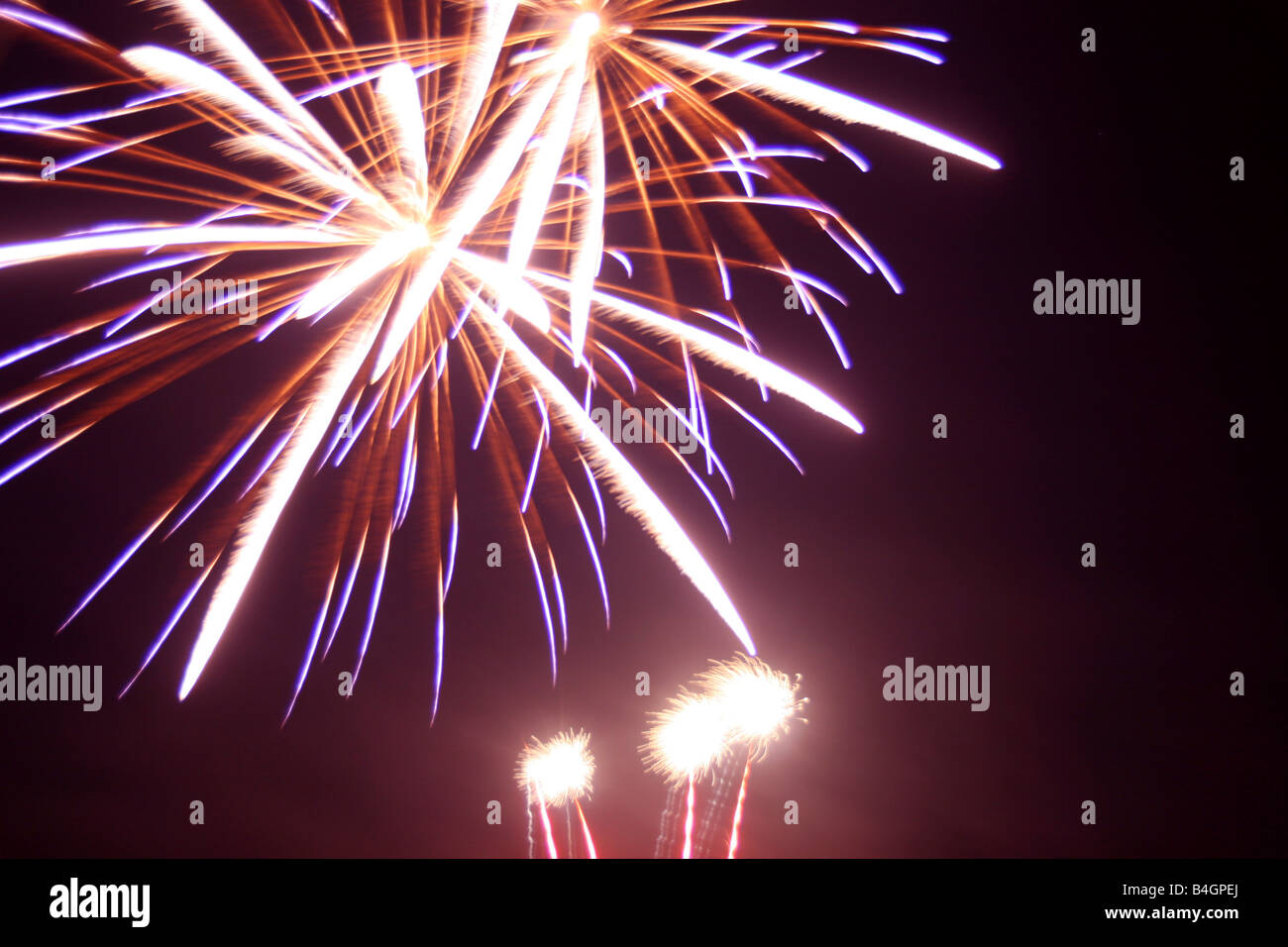 feux d’artifice Banque D'Images