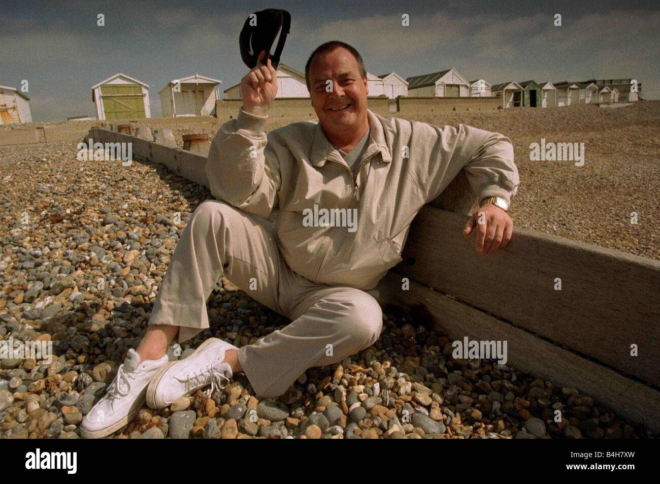 Brian Hill, acteur qui a joué Terry le chef à l'émission de télévision Fawlty Towers Banque D'Images
