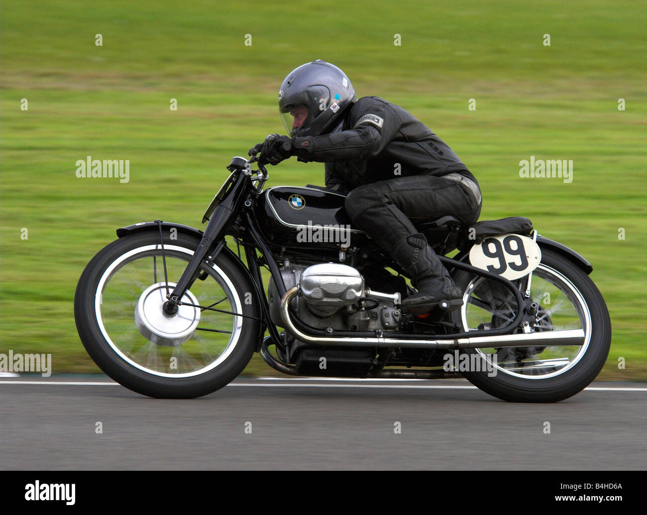 Course de moto vintage Banque de photographies et d'images à haute  résolution - Alamy