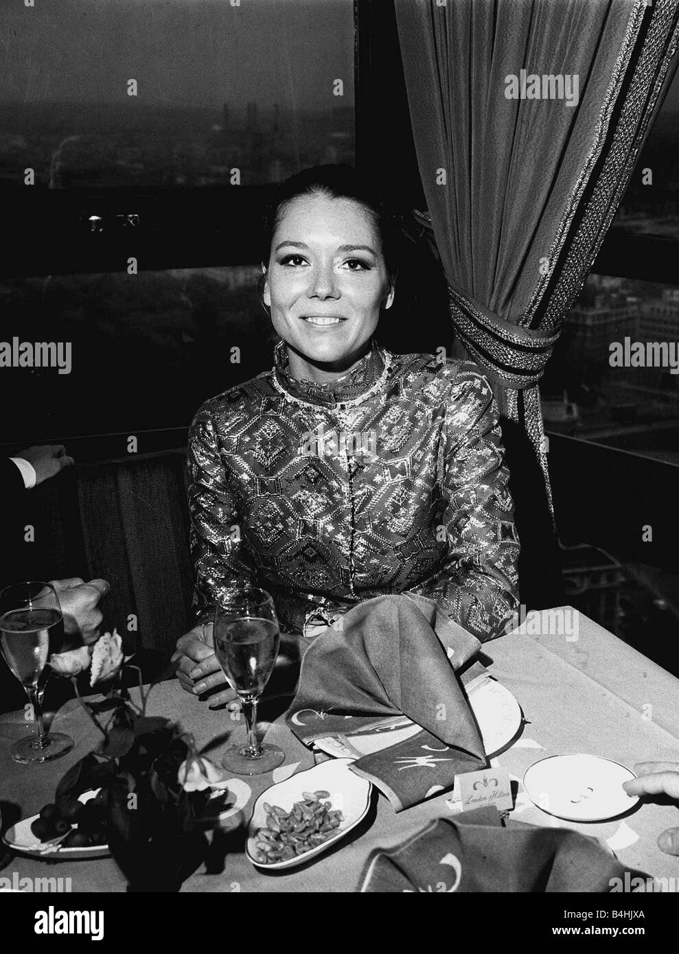 Film sur le service secret de Sa Majesté 1968 Diana Rigg Banque D'Images