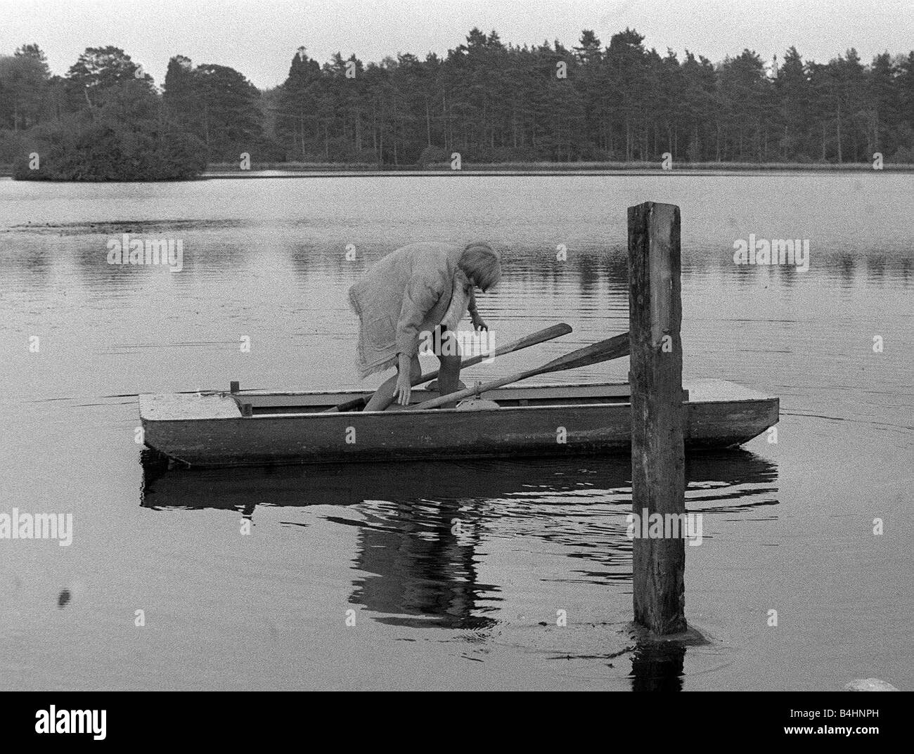 Sheila Hancock actrice Mai 1968 à Liphook santé libre de photo Aviron Mirrorpix Banque D'Images