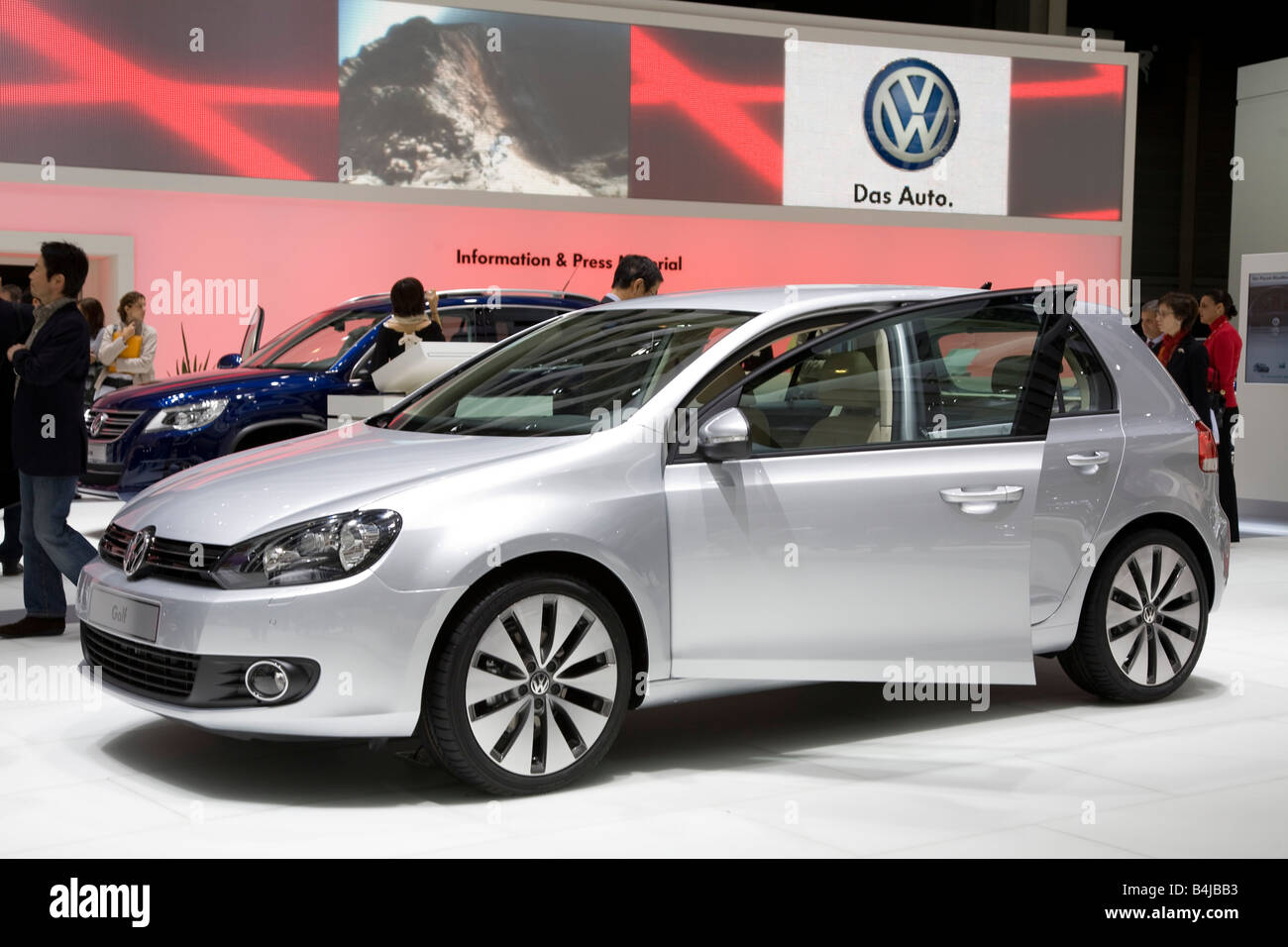 VW Golf Rabbit. Motor Show 2008. Banque D'Images