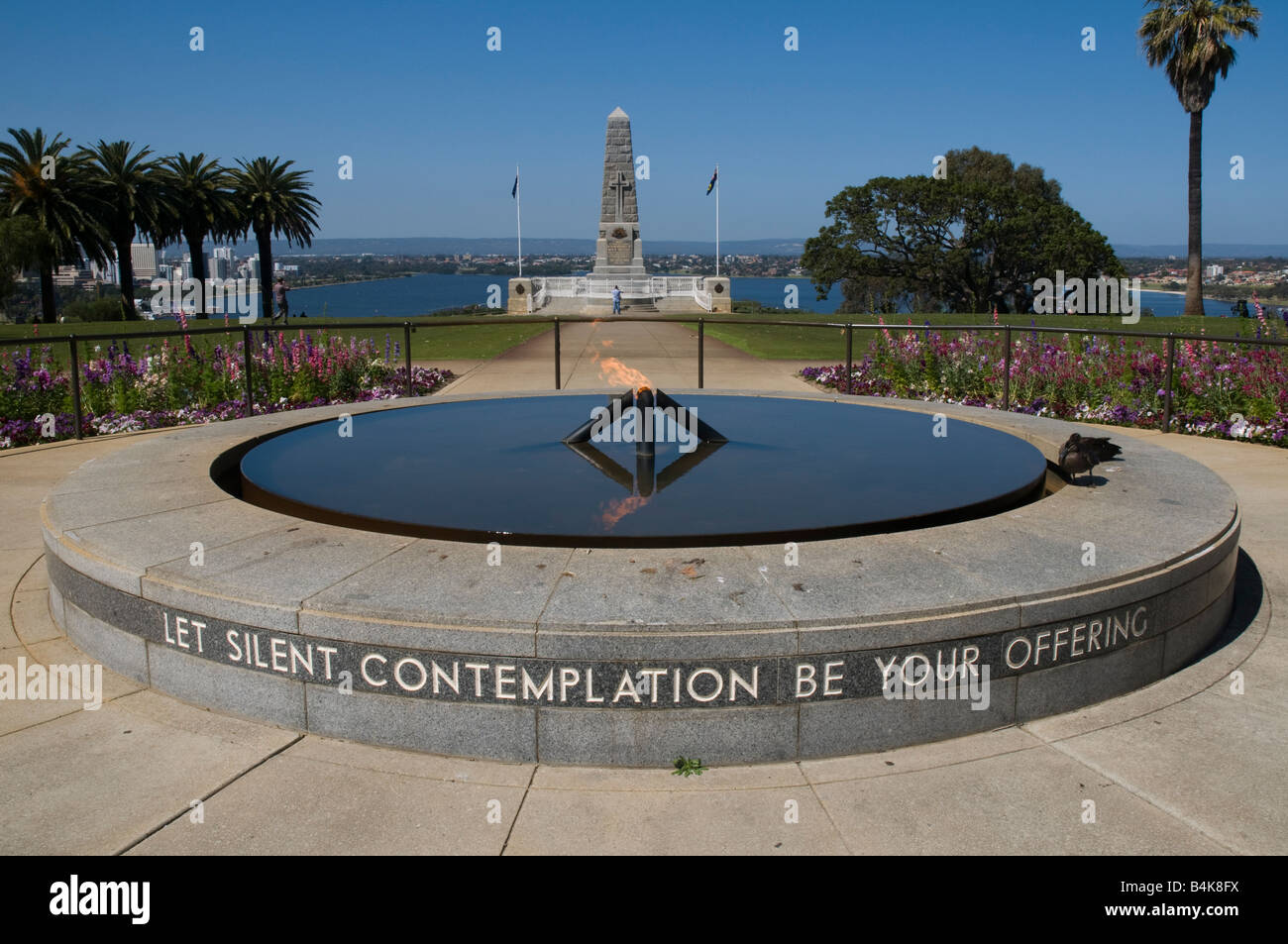 Le monument aux morts dans l'ouest de l'Australie Perth Kings Park Banque D'Images