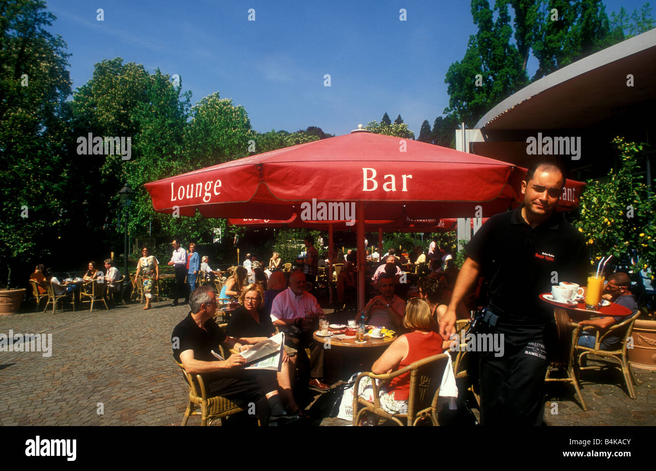 Bar, Café, 'Wallstreet', Baden-Baden, Forêt Noire, Allemagne Banque D'Images