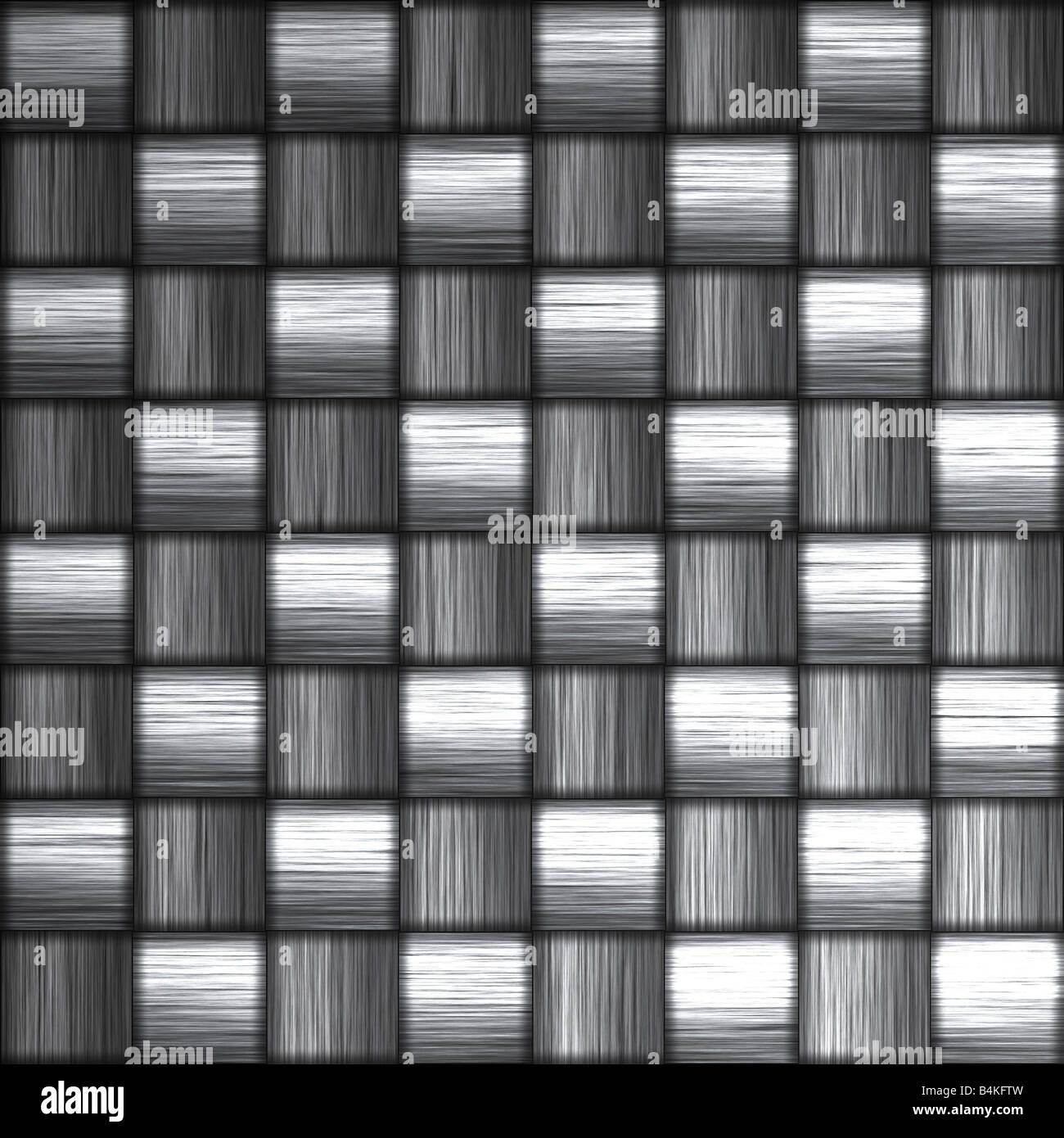 Une texture de fond noir en fibre de carbone ou de la matière. Banque D'Images