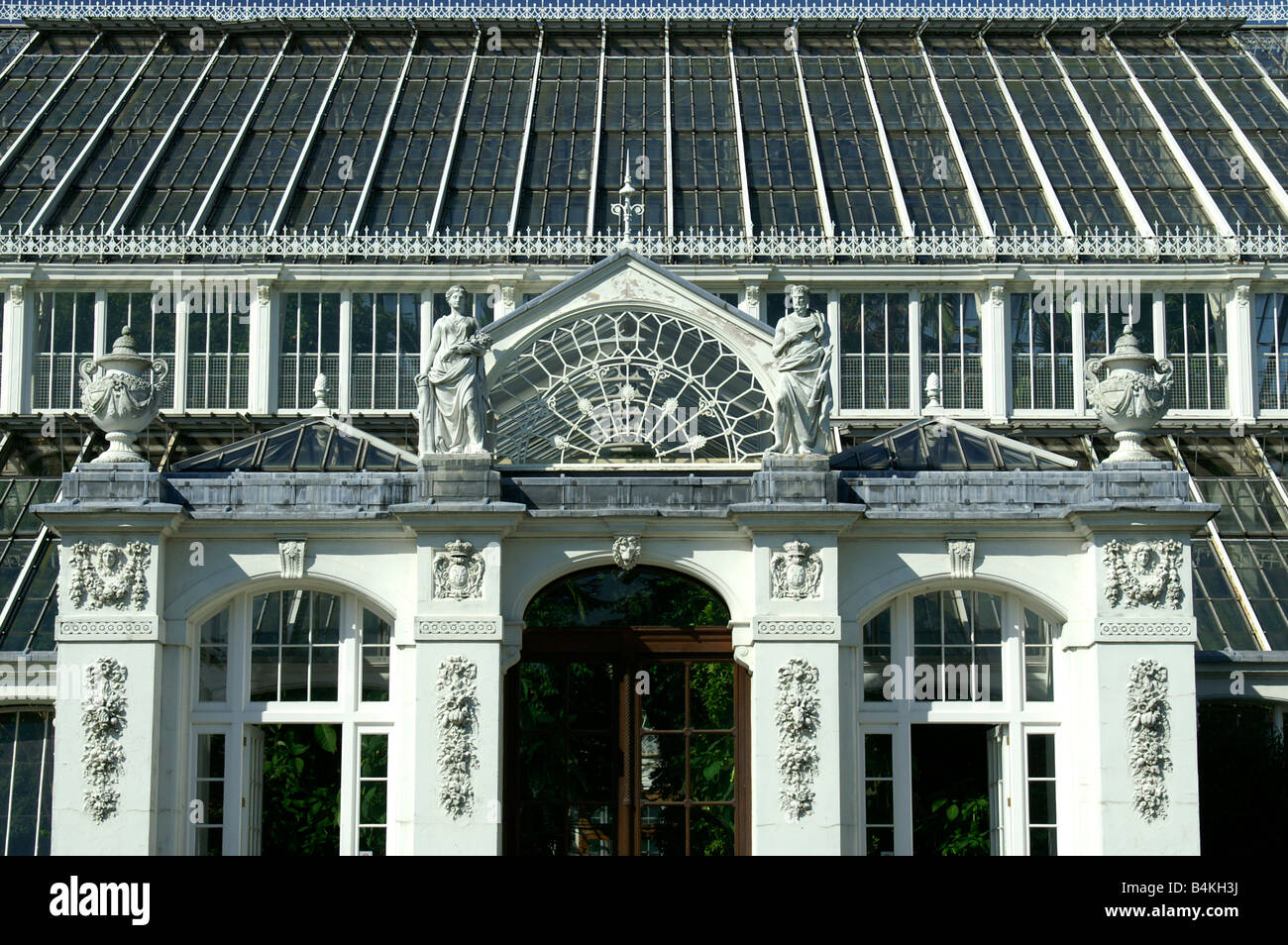 Entrée de l'Europe, les jardins de Kew House Londres Banque D'Images