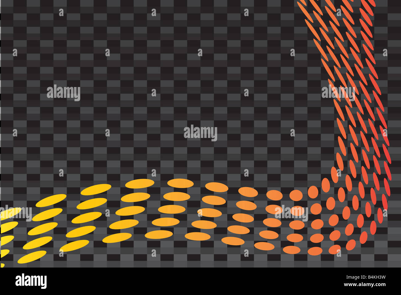 Une mise en page avec des points sur une texture de fond en fibre de carbone Banque D'Images