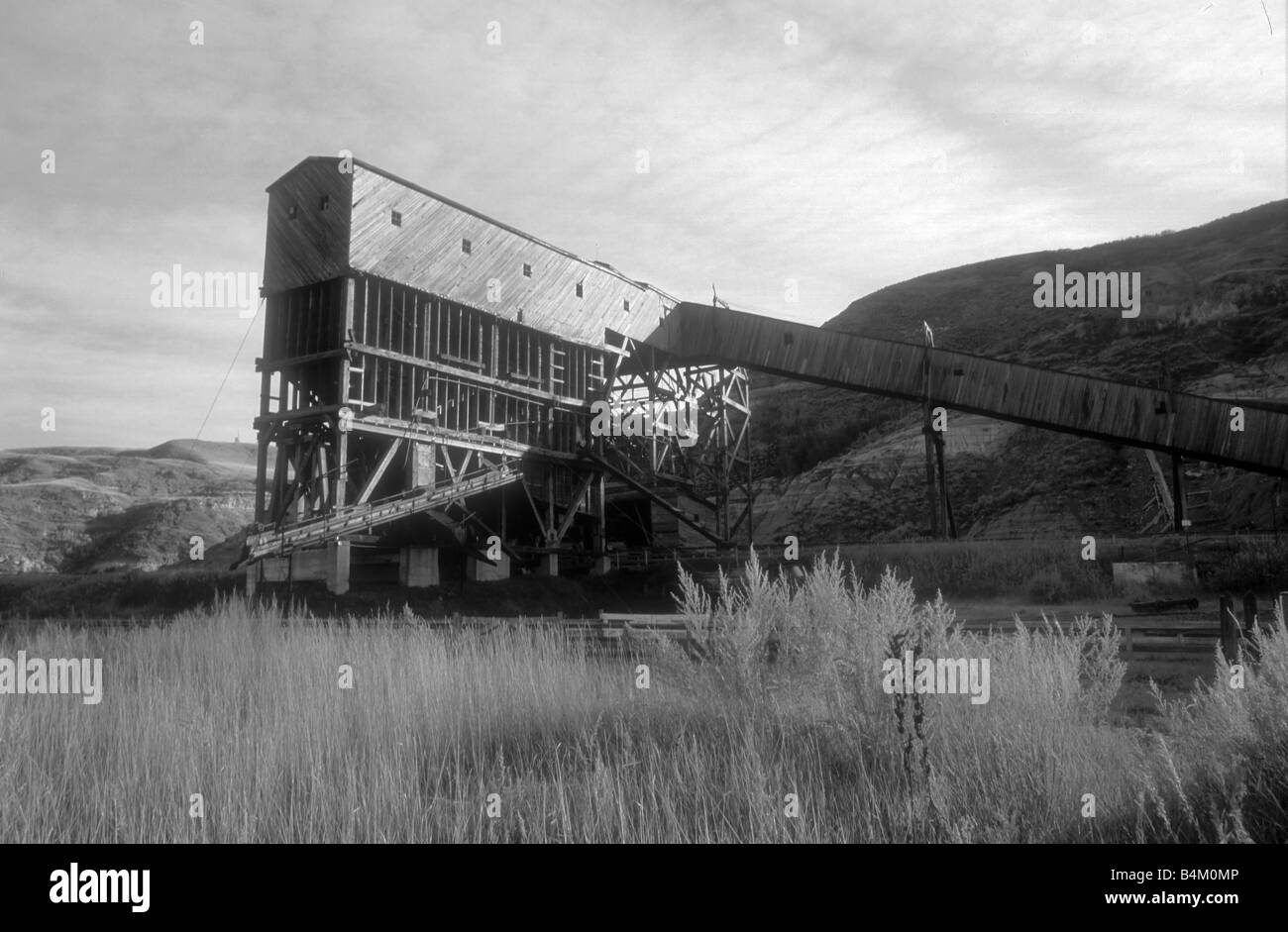 L'historique des mines de charbon tippler Atlas, BONIFAY Banque D'Images