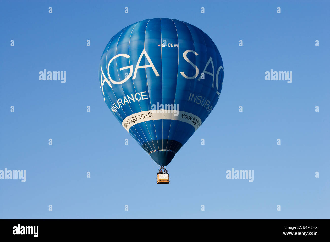 Hot Air Balloon Festival de montgolfières, Northampton, Northamptonshire, England, UK Banque D'Images