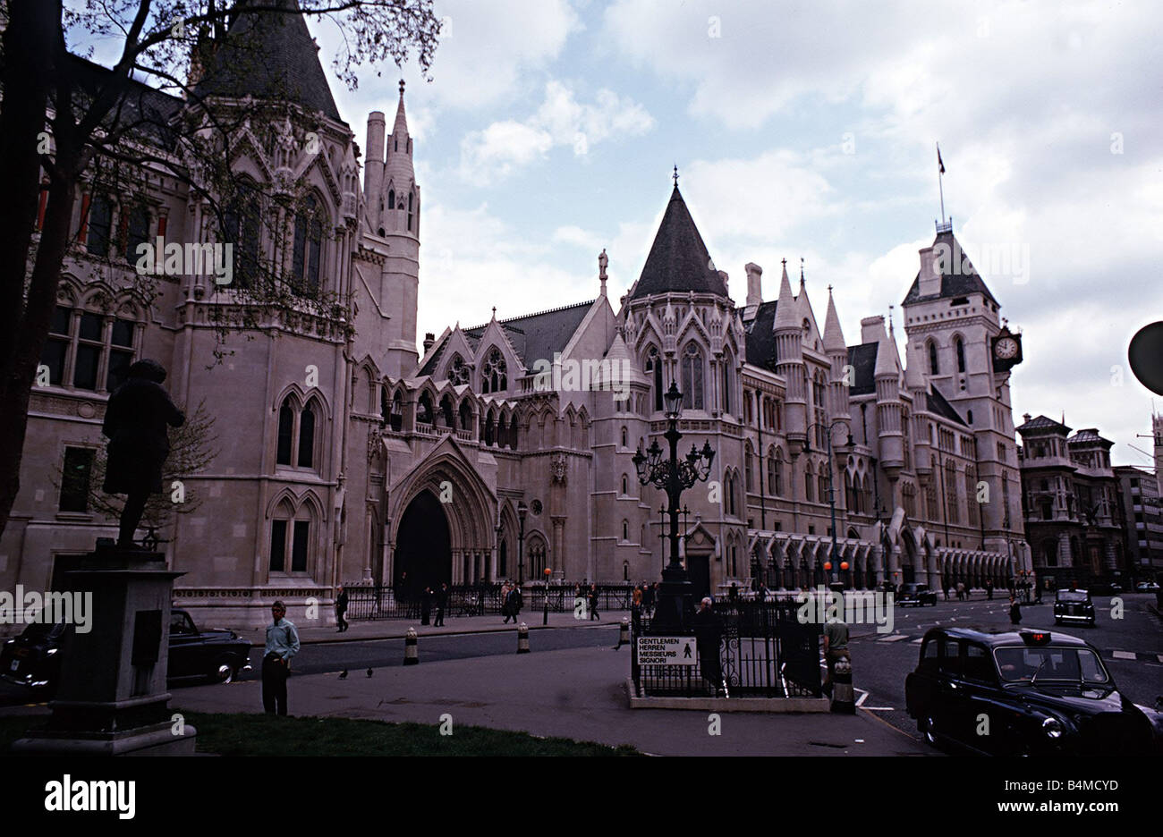 Le palais de justice de Aldwych London Banque D'Images