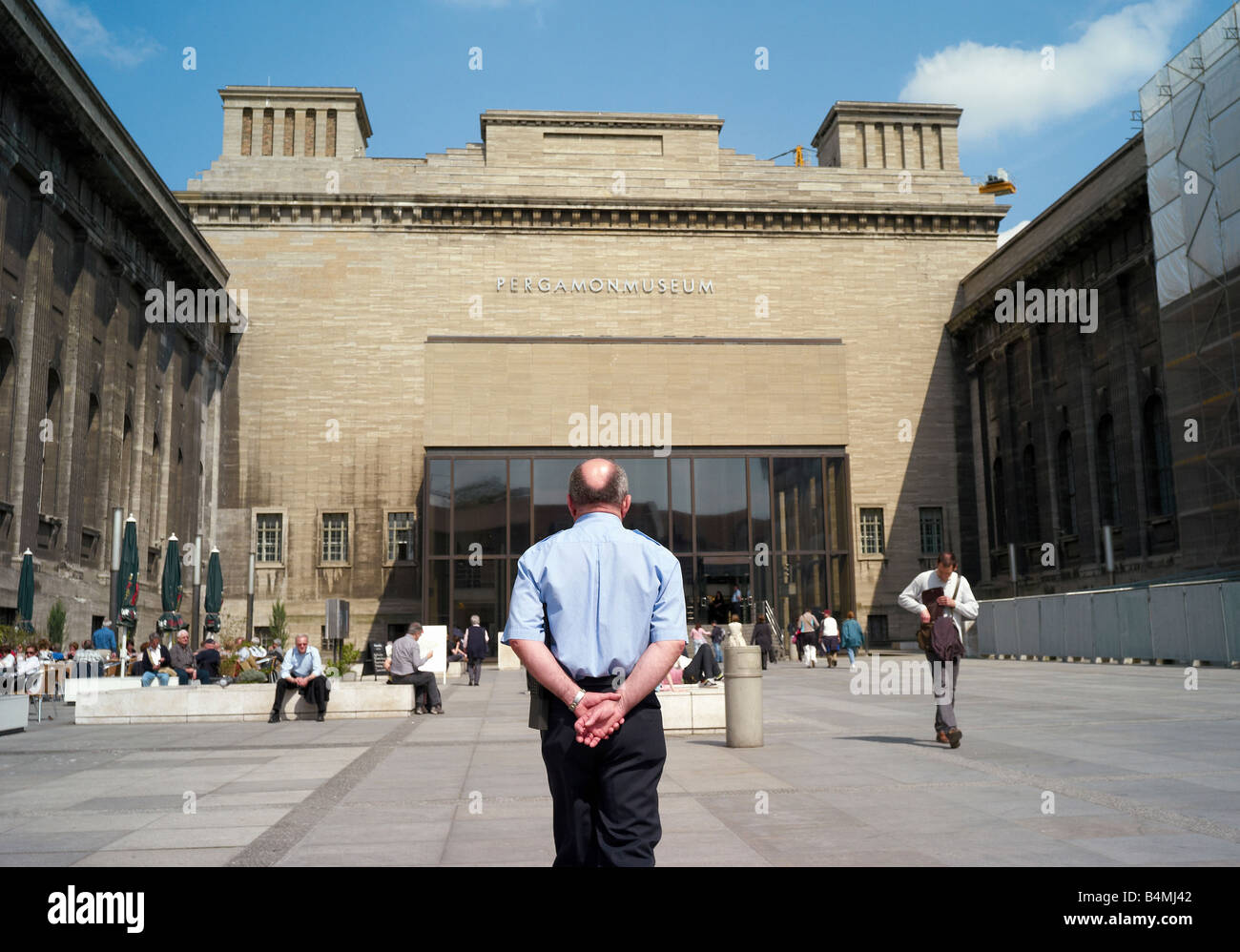 Allemagne, Berlin, frontside de musée de Pergame Banque D'Images