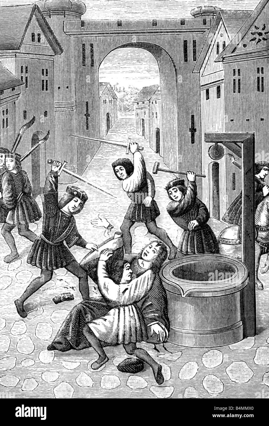 Mort du duc d'Orléans Banque D'Images