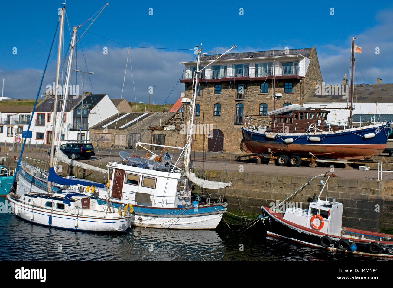 Burghead village sur le Moray Firth au Nord Est de l'Écosse UK Banque D'Images