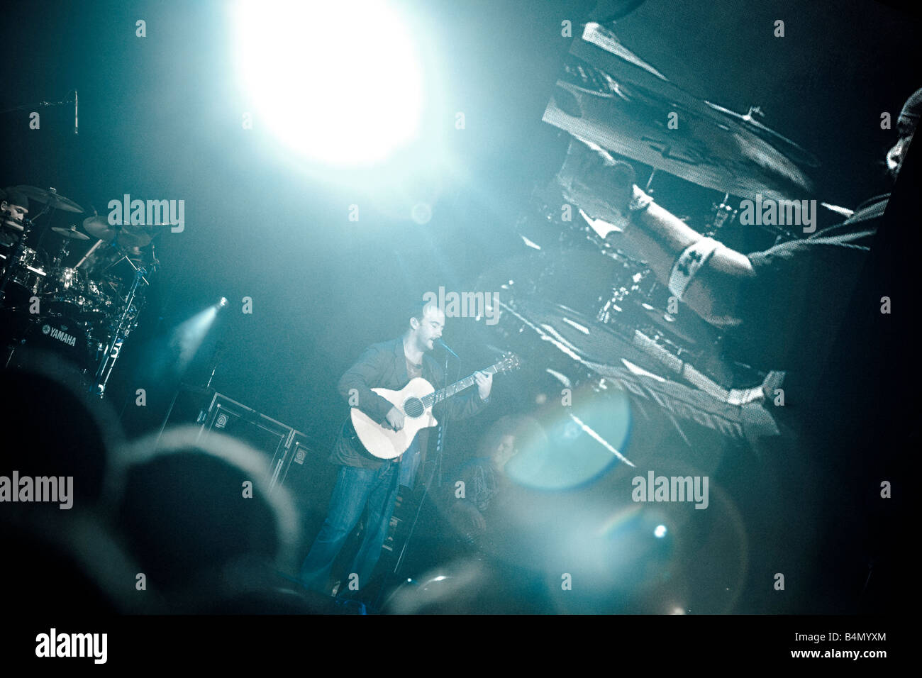 Dave Matthews Band show du public Banque D'Images