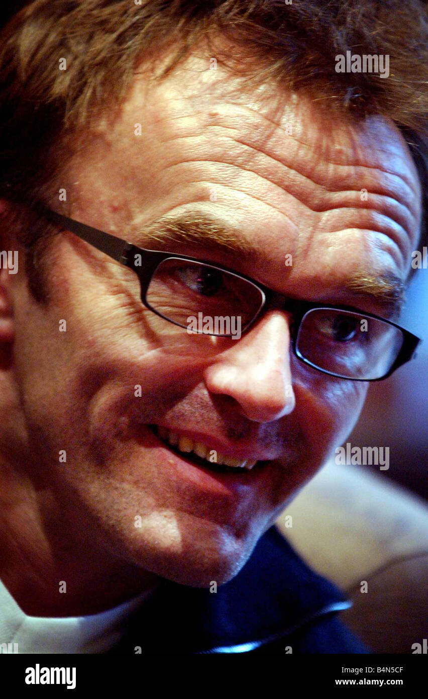 Danny Boyle réalisateur écossais de 28 jours plus tard, Octobre 2002 Banque D'Images