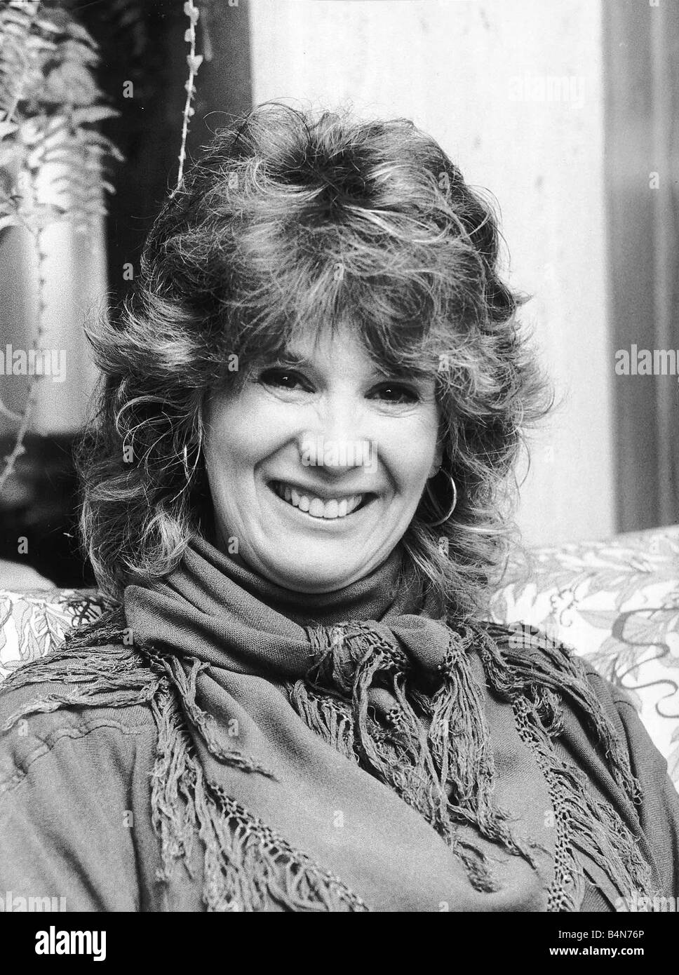 Barbara Bosson actrice américaine qui a joué dans la série télévisée Hill Street Blues Janvier 1987 Banque D'Images