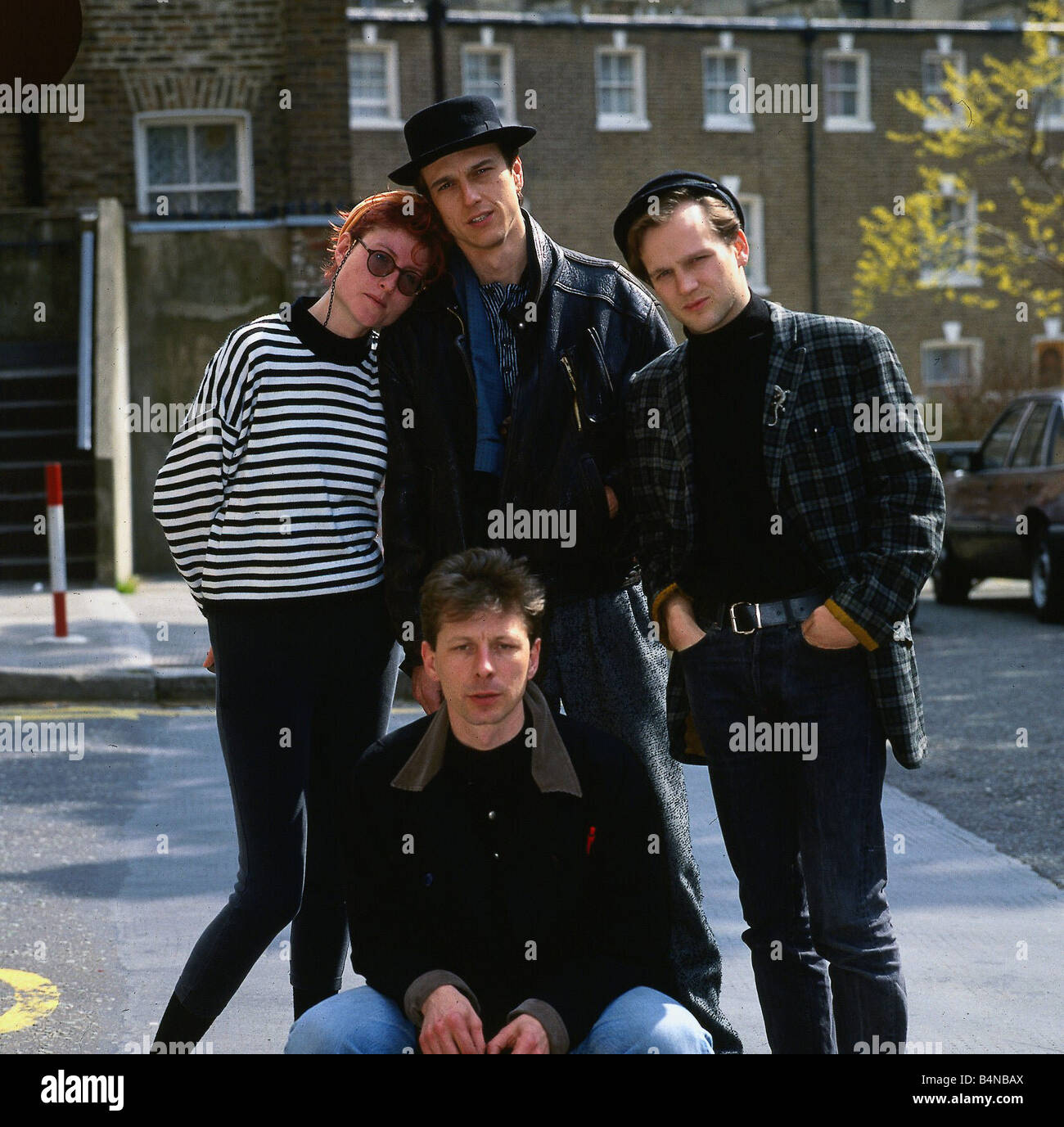 Fairground Attraction groupe pop band circa 1987 Banque D'Images