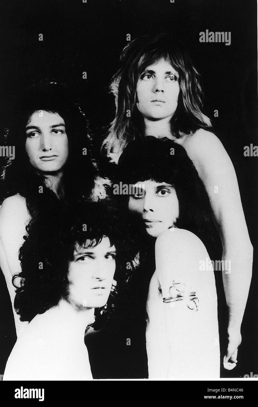 Le célèbre groupe de musique pop Reine Banque D'Images