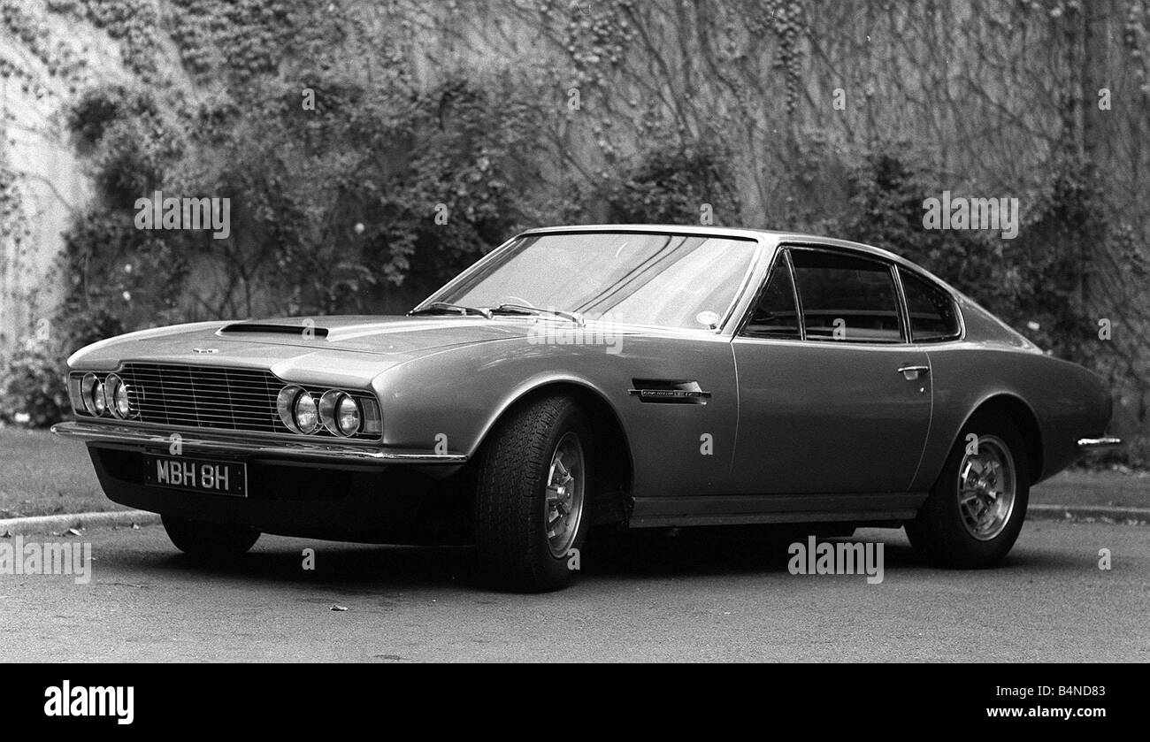 Aston Martin DBS V8 powered by Aston Martin 5 litre 4 propre Moteur V8 tout en aluminium permet d'atteindre une vitesse jusqu'à 170 mph : 6897 Taxe sur les achats de septembre 1969 Banque D'Images