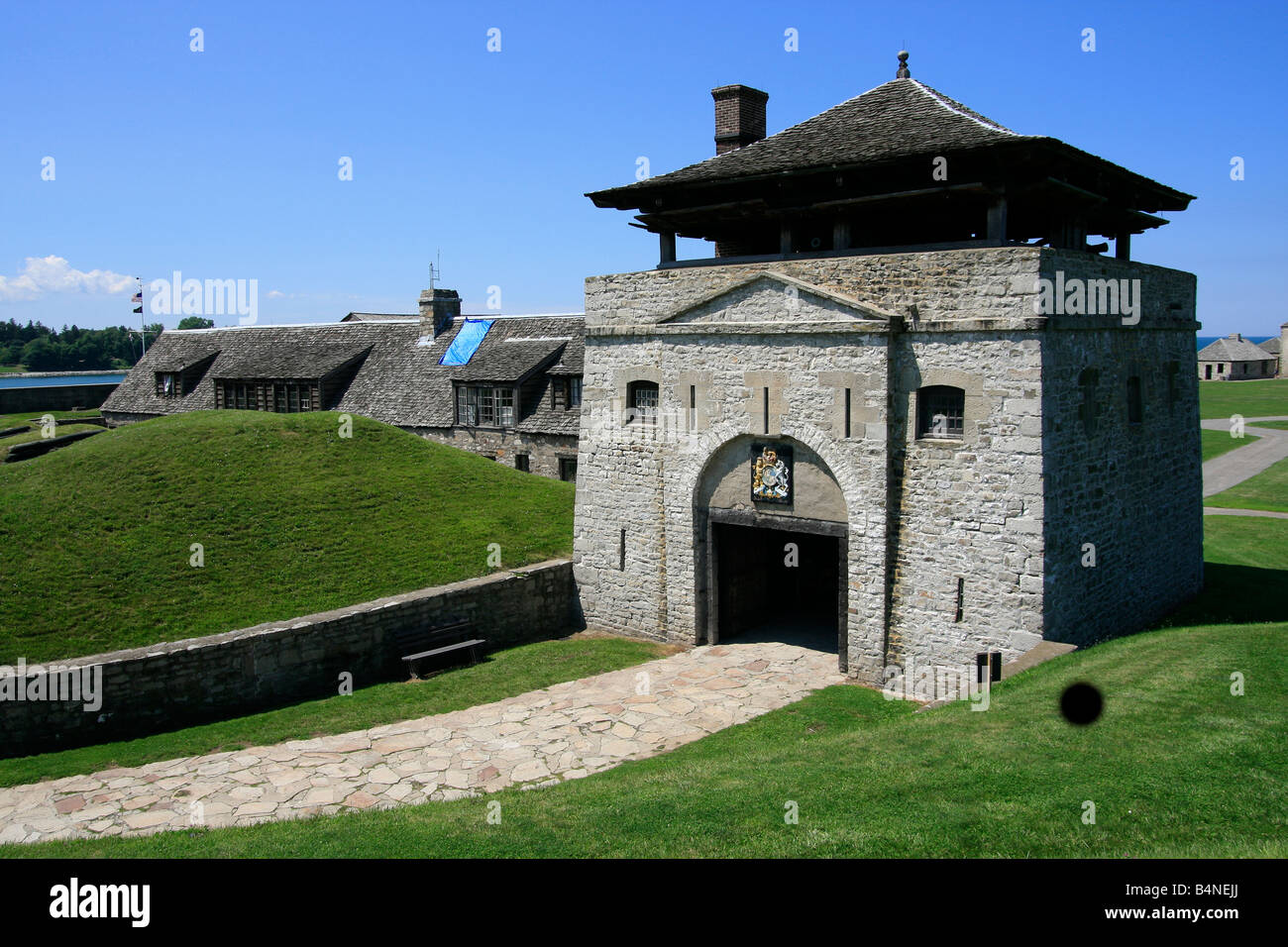 North Redoute at Old Fort Niagara State Historic site à Youngstown New York NY photos photos photos photos horizontal aux États-Unis US haute résolution Banque D'Images