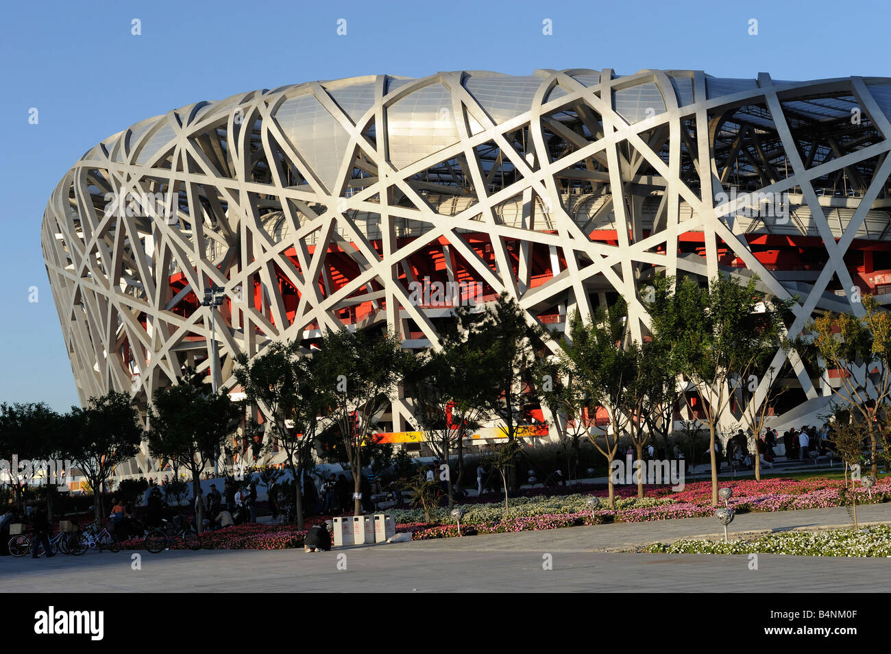 Stade national pour les Jeux Olympiques de Beijing 2008. 10-Oct-2008 Banque D'Images Stade national pour les Jeux Olympiques de Beijing 2008. 10-Oct-2008 Banque D'Images