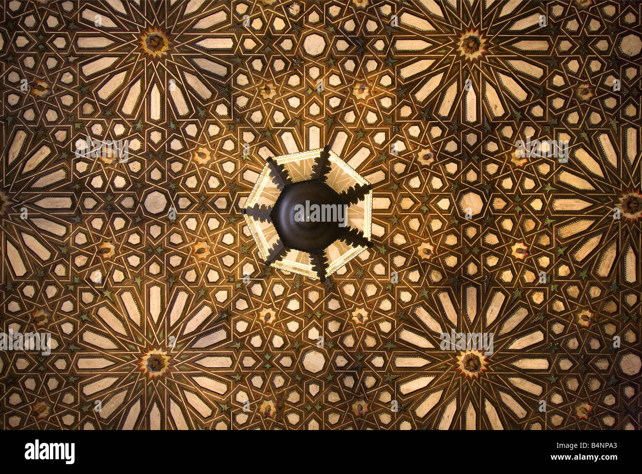 L'Université de Salamanque- plafond mauresque Banque D'Images