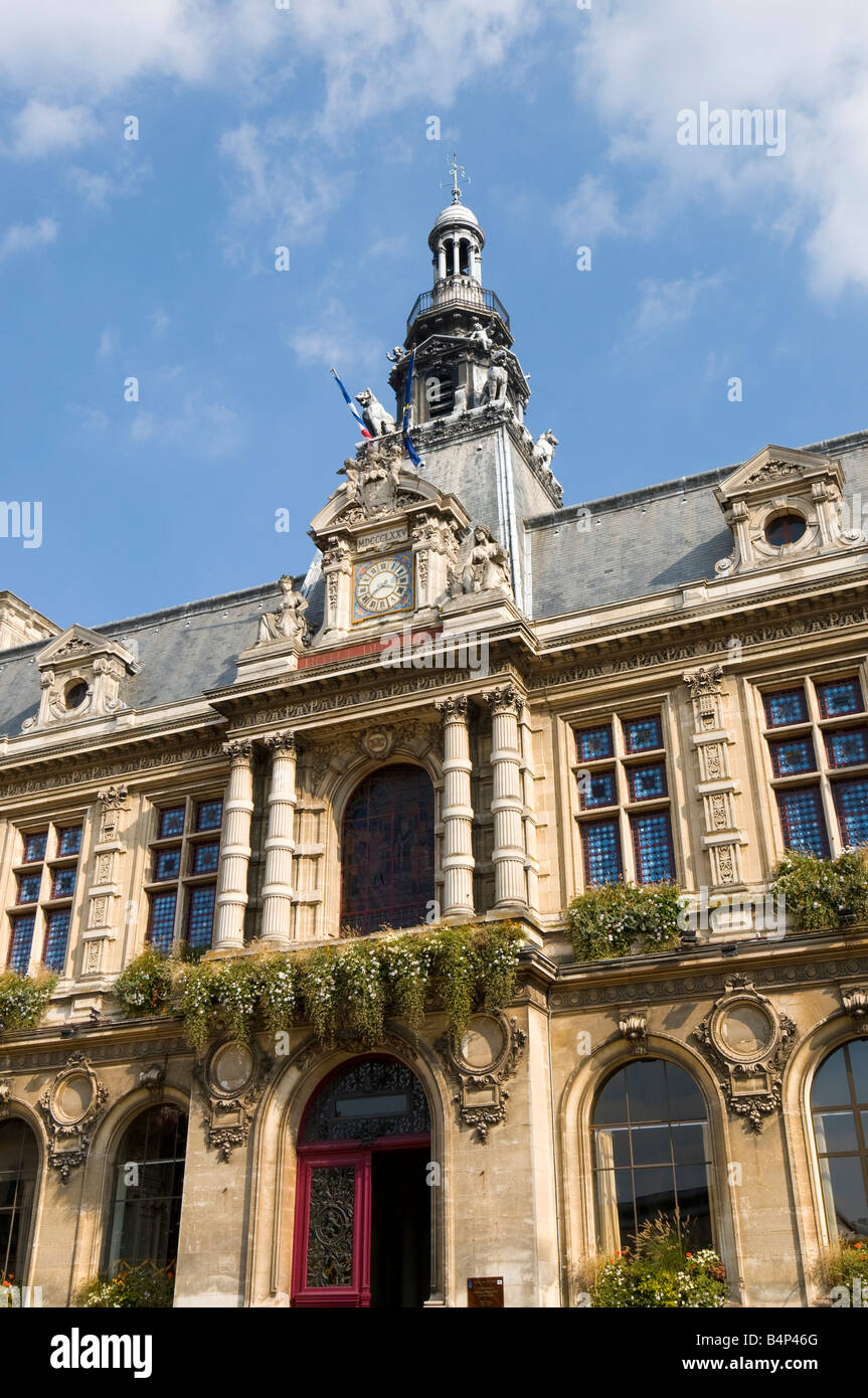 Hôtel de Ville - 1875), Poitiers, Vienne, France. Banque D'Images