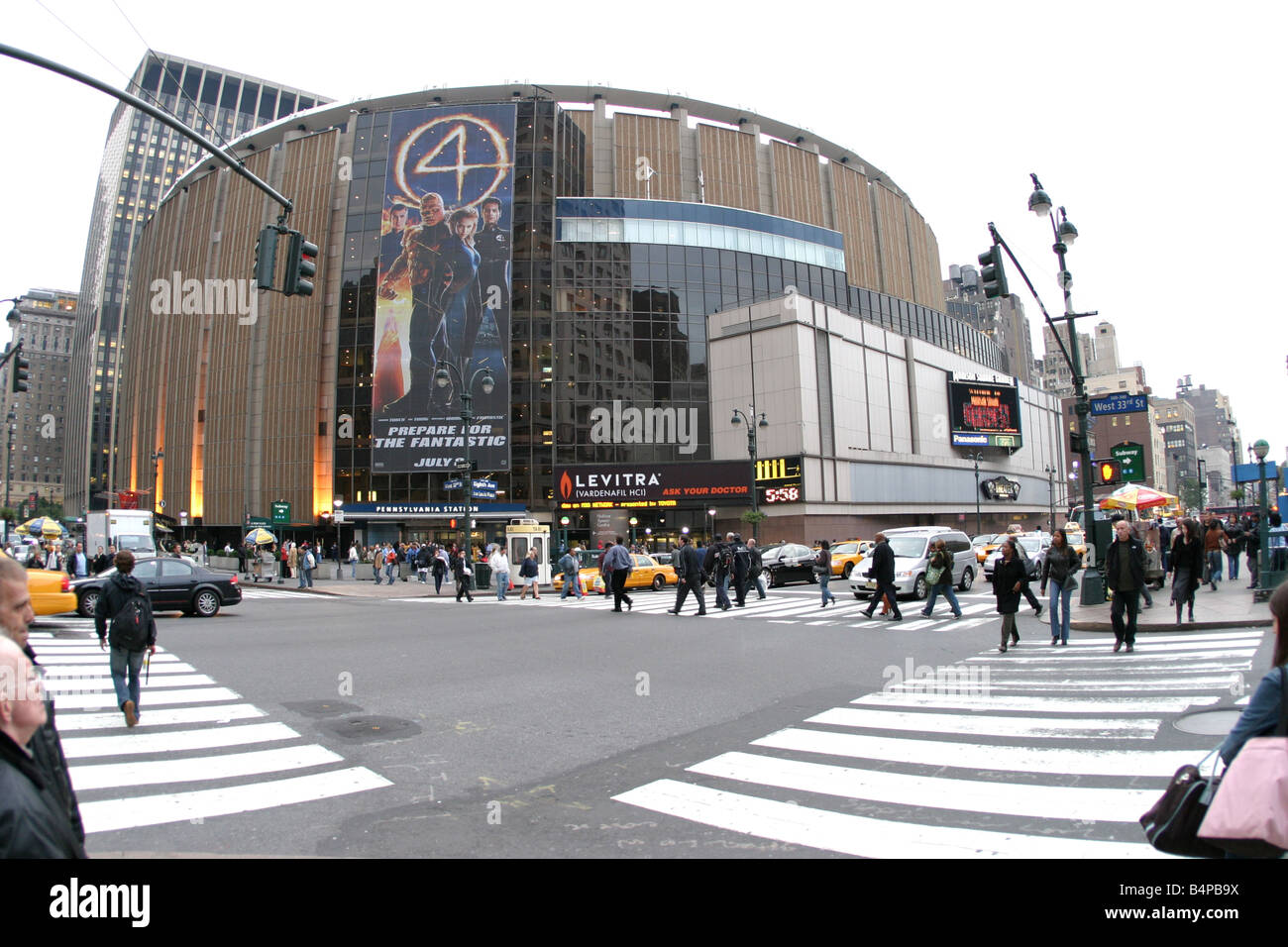 Madison Square Garden Banque D'Images