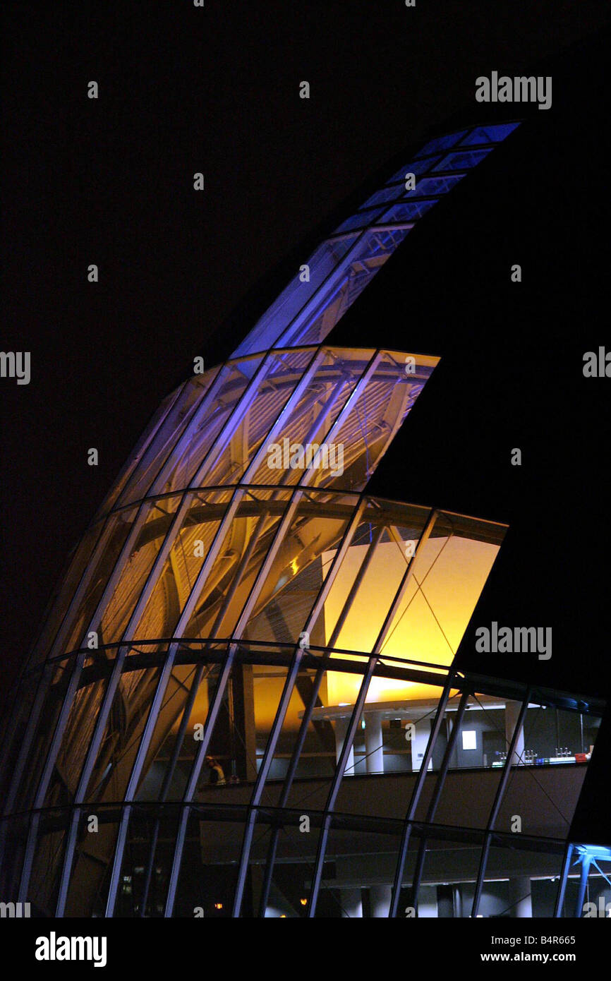 Le Sage Gateshead Music Center de nuit 16 12 04 Banque D'Images Le Sage Gateshead Music Center de nuit 16 12 04 Banque D'Images
