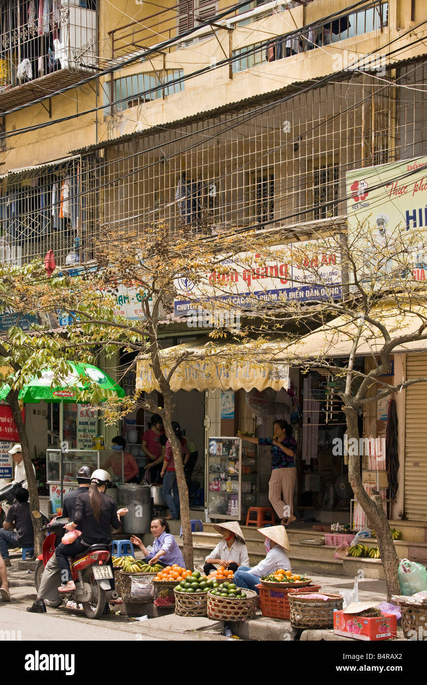 Vietnam Hanoi marché Banque D'Images