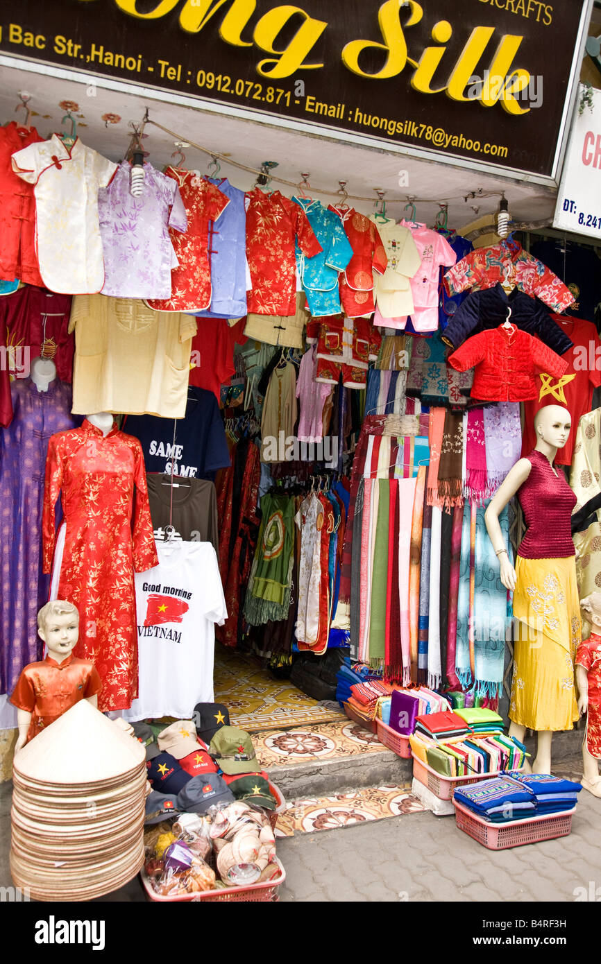 Vietnamese souvenir shop hanoi vietnam Banque de photographies et d