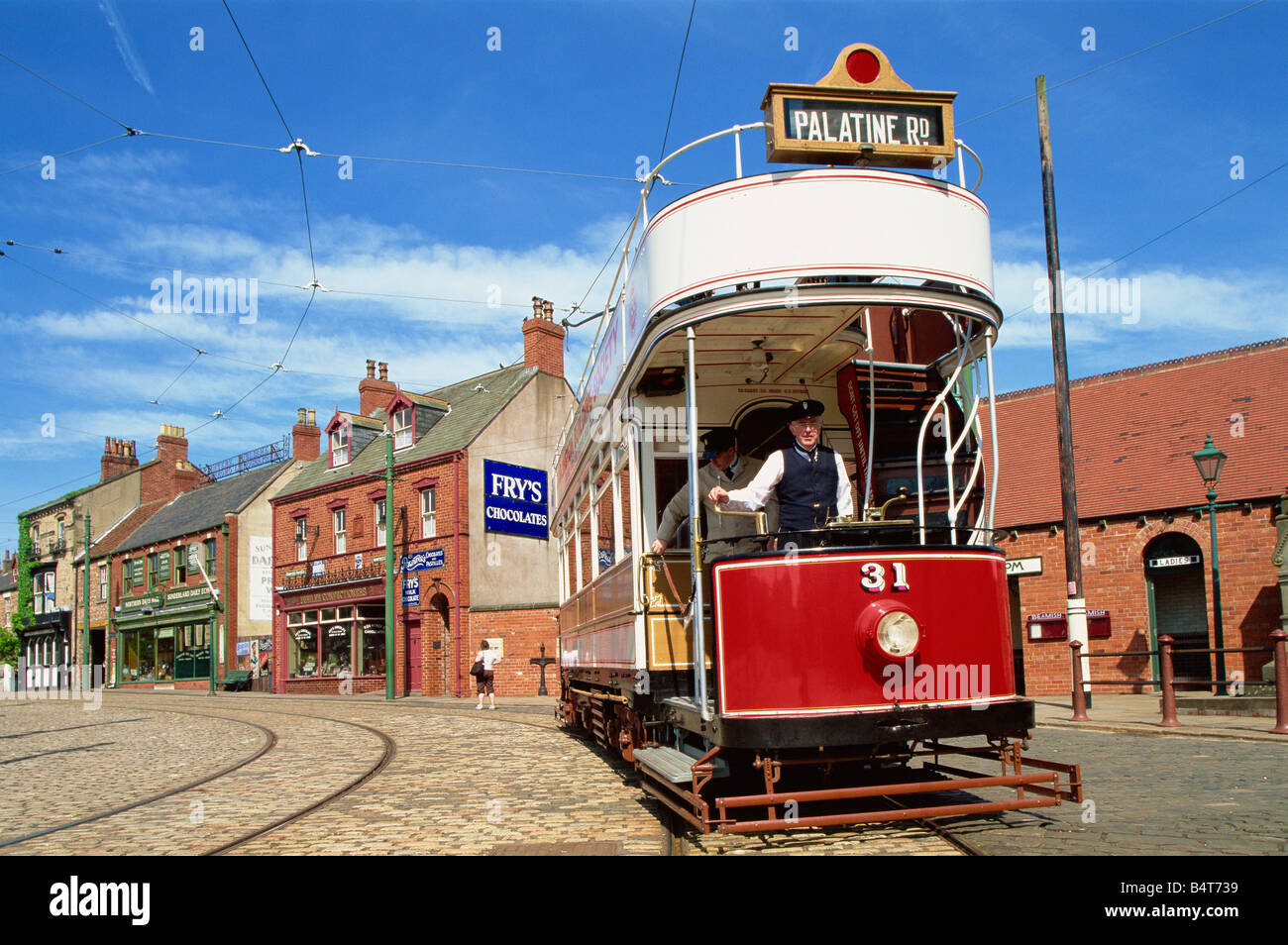 L'Angleterre, Durham, Beamish Open Air Museum Banque D'Images