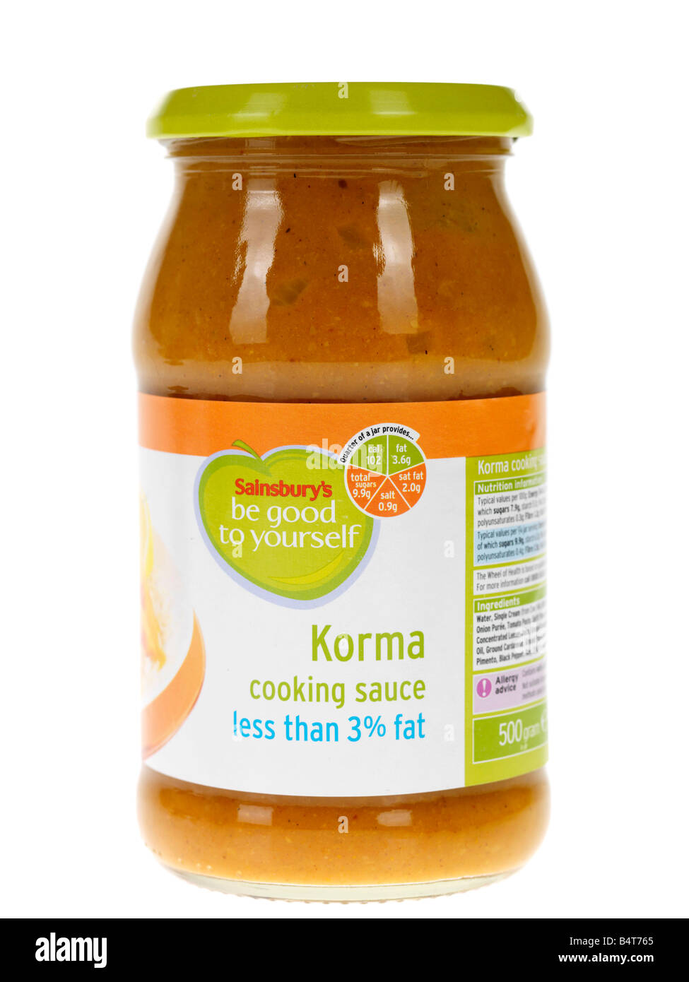 Sauce korma Banque D'Images