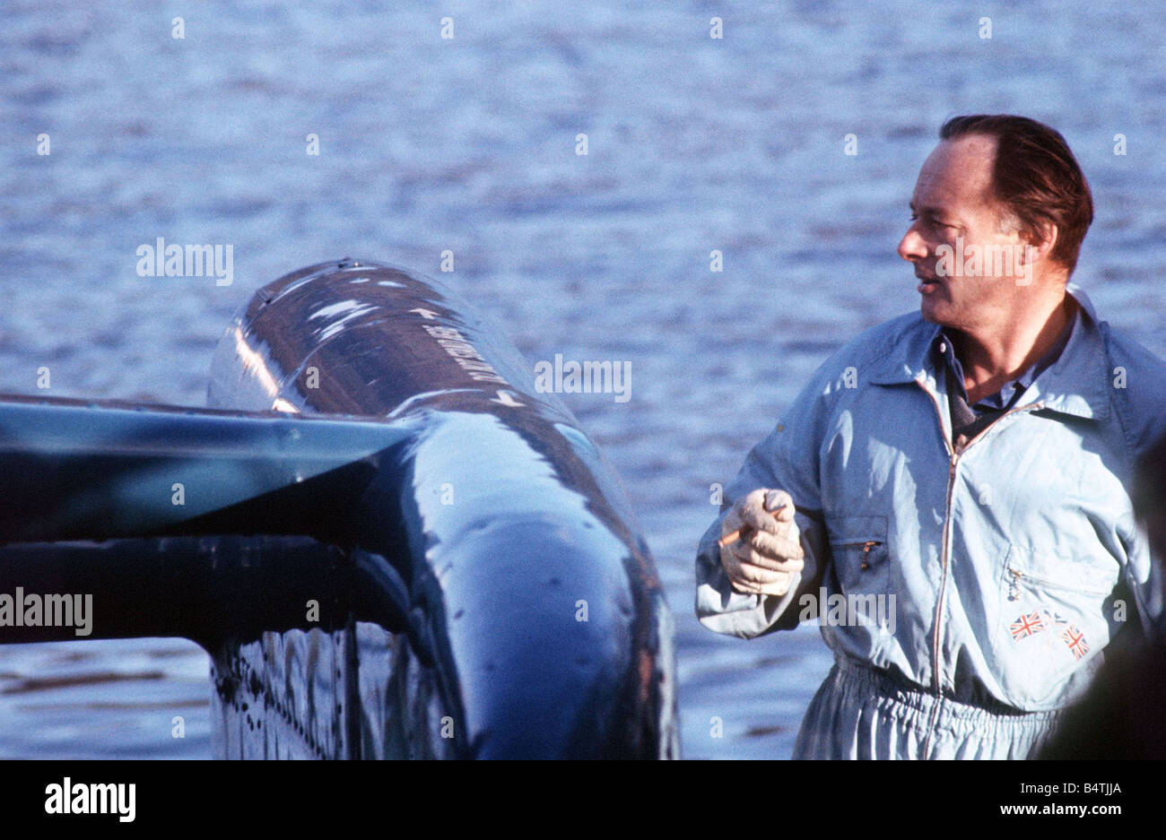 Anniversaire en ce jour 23 juillet 1955 adeptes de vitesse britannique Donald Campbell brise le