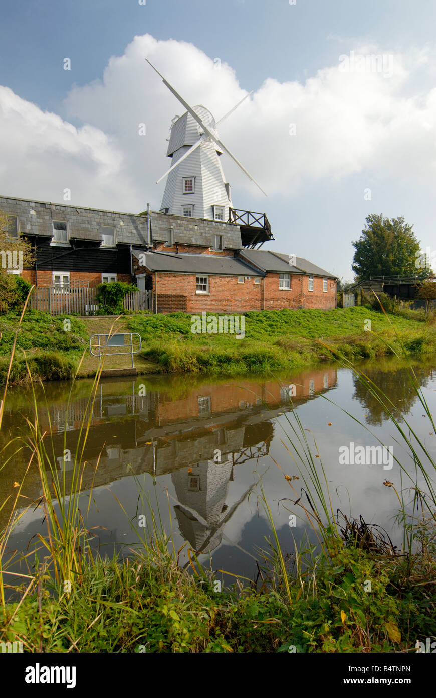 Moulin de seigle à l'East Sussex Banque D'Images