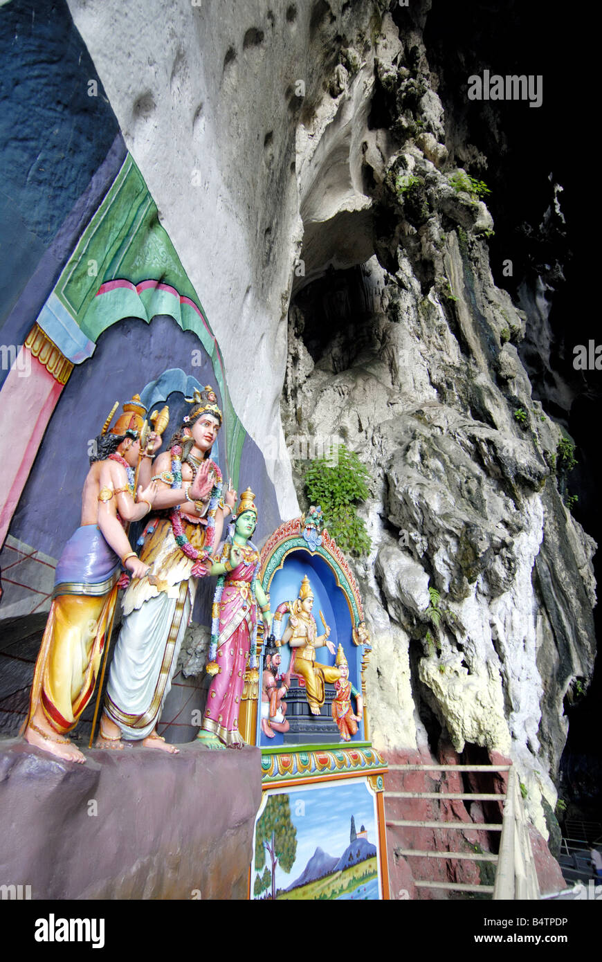 Grottes de Batu À KUALA LUMPUR, MALAISIE Banque D'Images